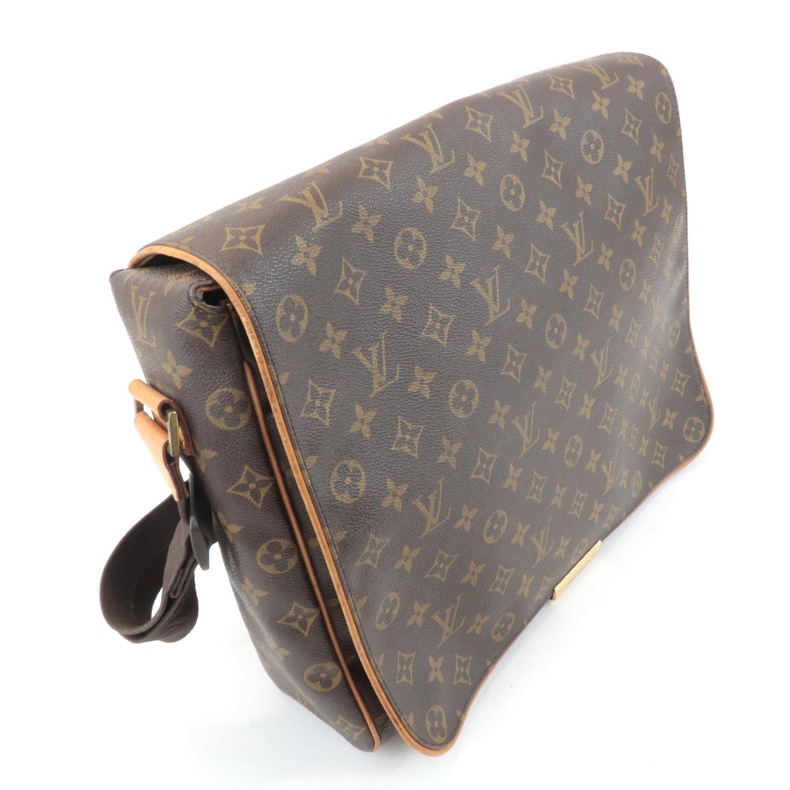 Louis Vuitton Monogram Abbesses Messenger Bag Shoulder Bag M45257 Used
