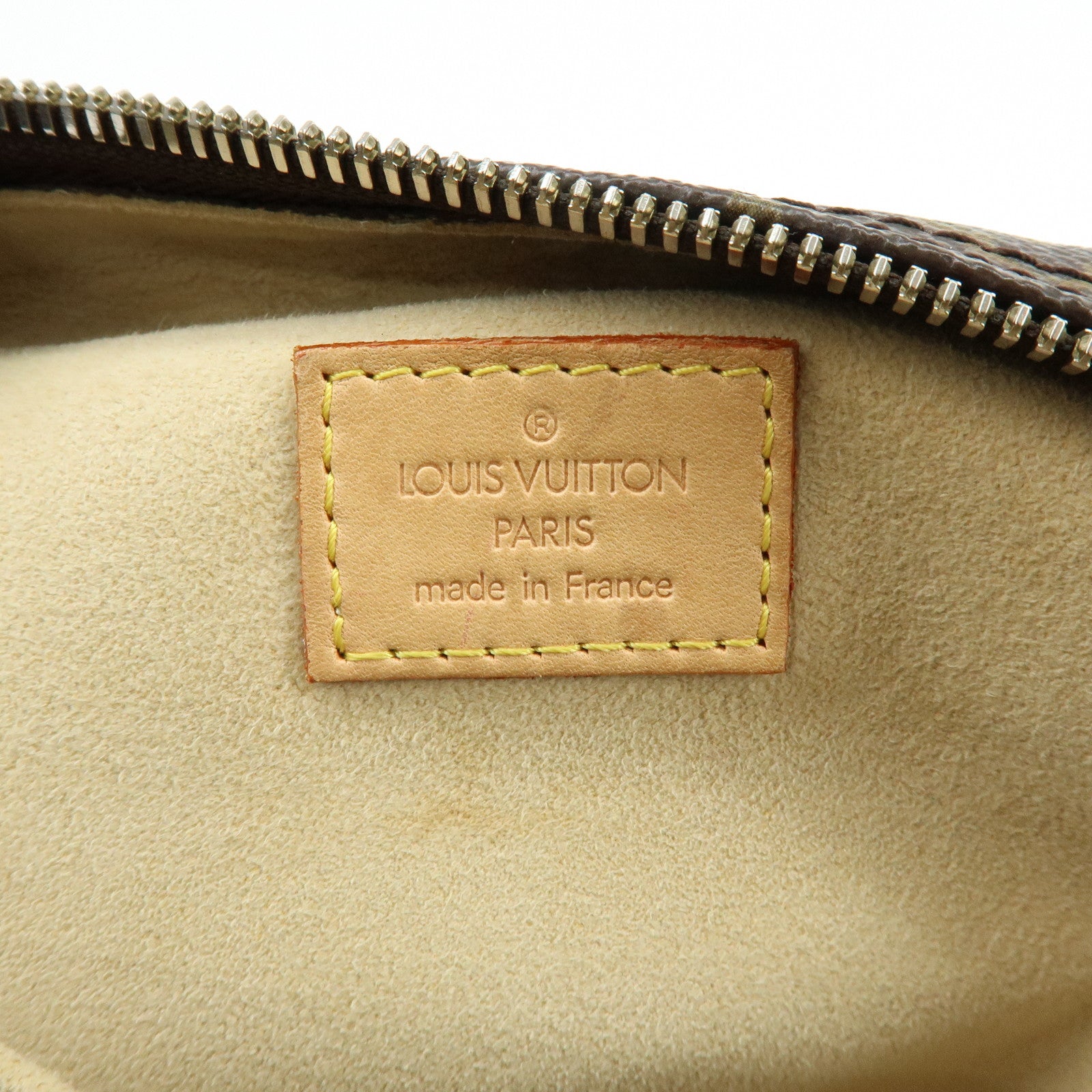 Louis Vuitton Monogram Manhattan PM Hand Bag Brown M40026