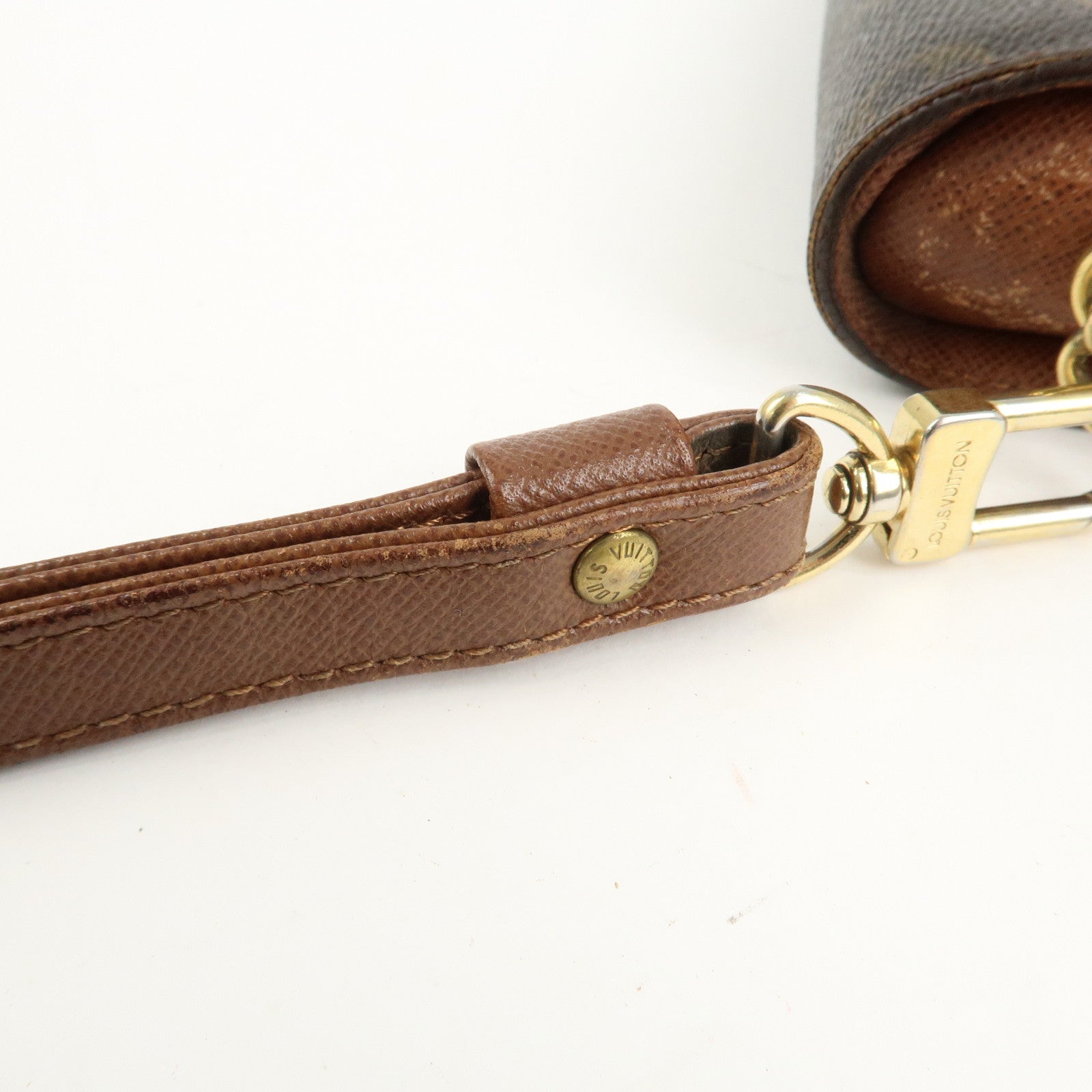 Louis Vuitton Monogram Orsay Clutch Bag Pouch Brown M51790 Used