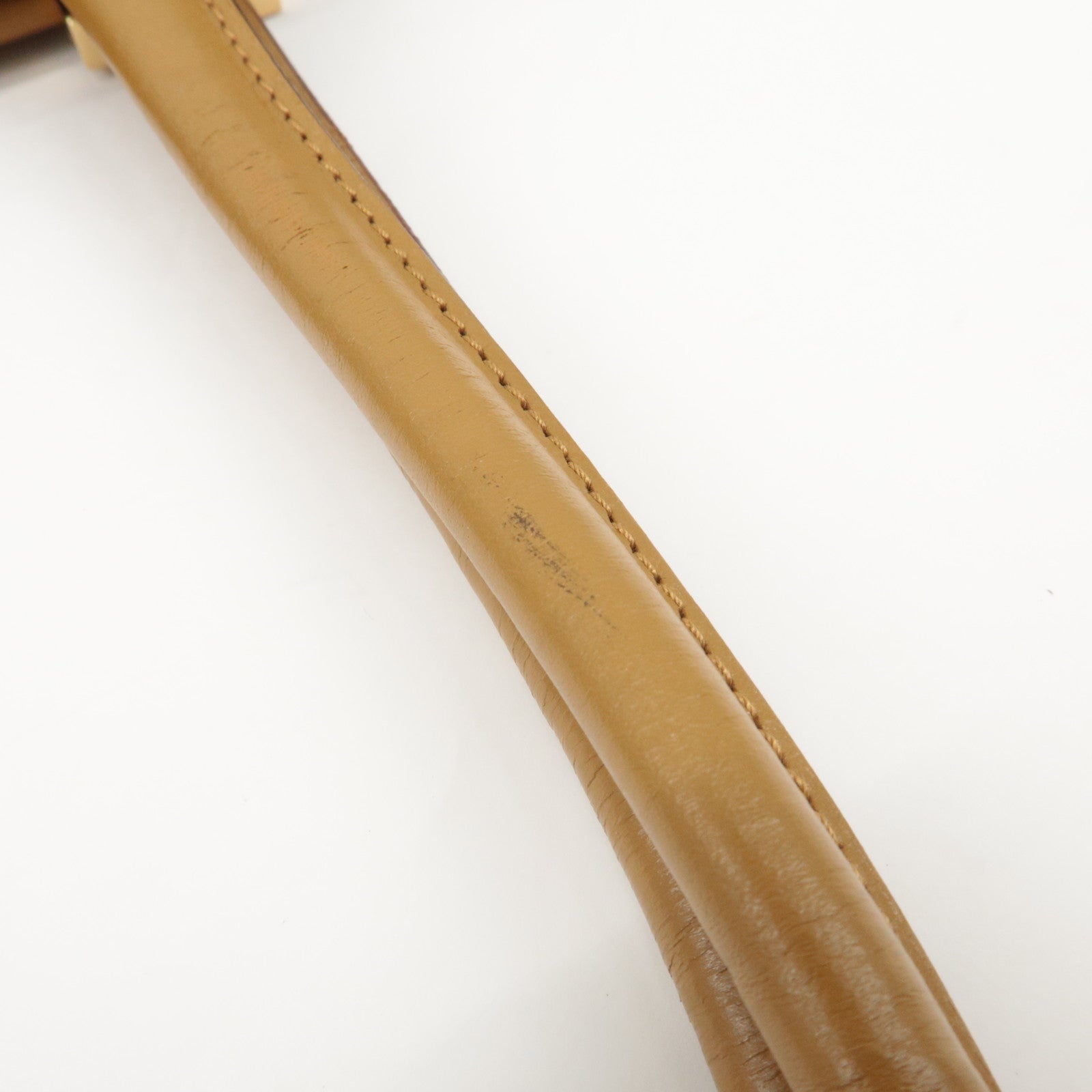 GUCCI Jackie Leather Shoulder Bag Tote Bag Beige 002.1073 Used