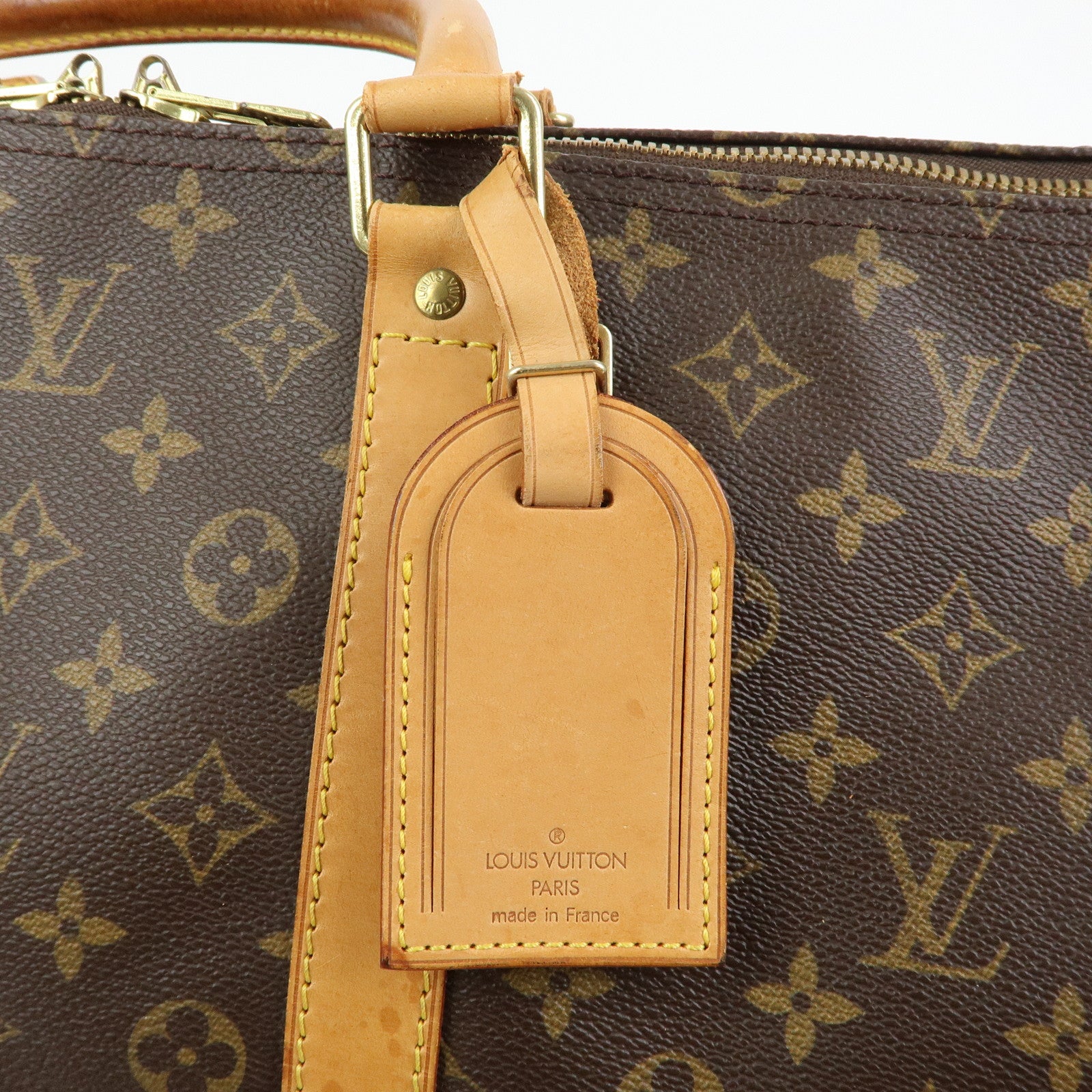 Louis Vuitton Monogram Keep All Bandouliere 55 Boston Bag M41414
