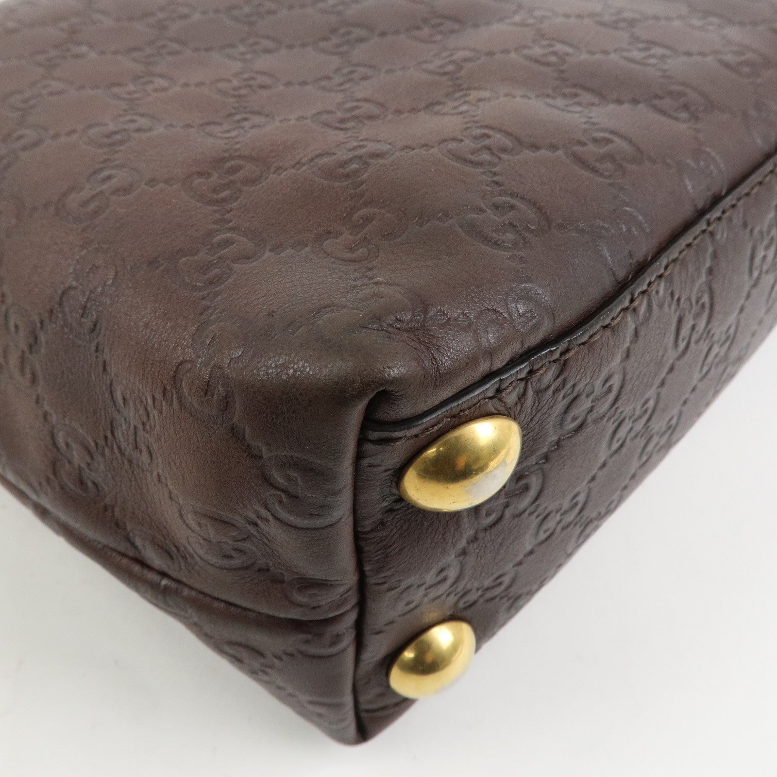 GUCCI Guccissima Leather Tote Bag Shoulder Bag Hand Bag 208940