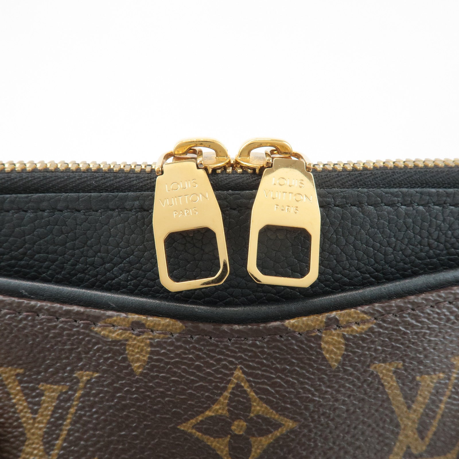 Louis Vuitton Monogram Pallas 2Way Hand Bag Noir M42756 Used