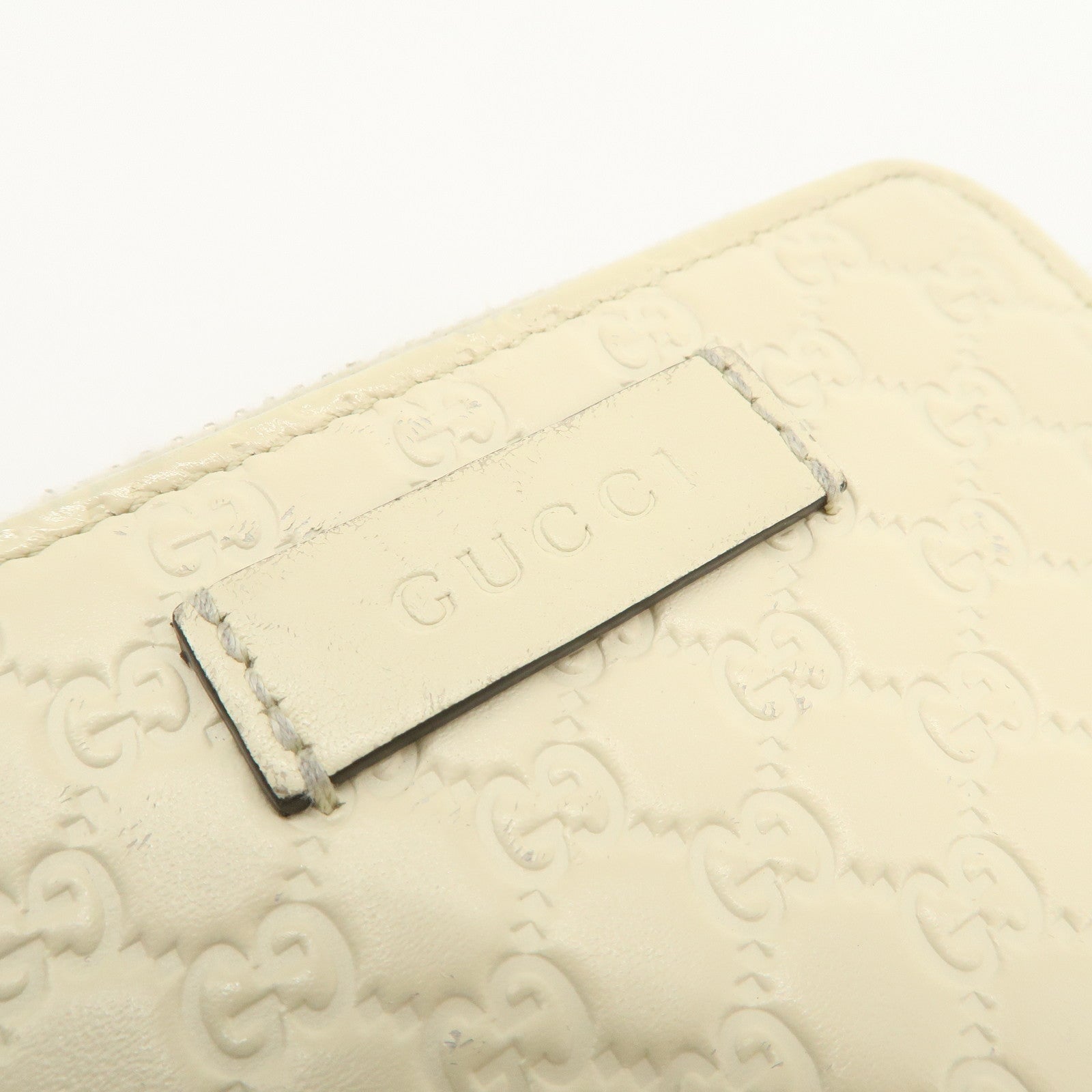 GUCCI Micro Guccissima Signature Bi-Fold Compact Wallet 449395