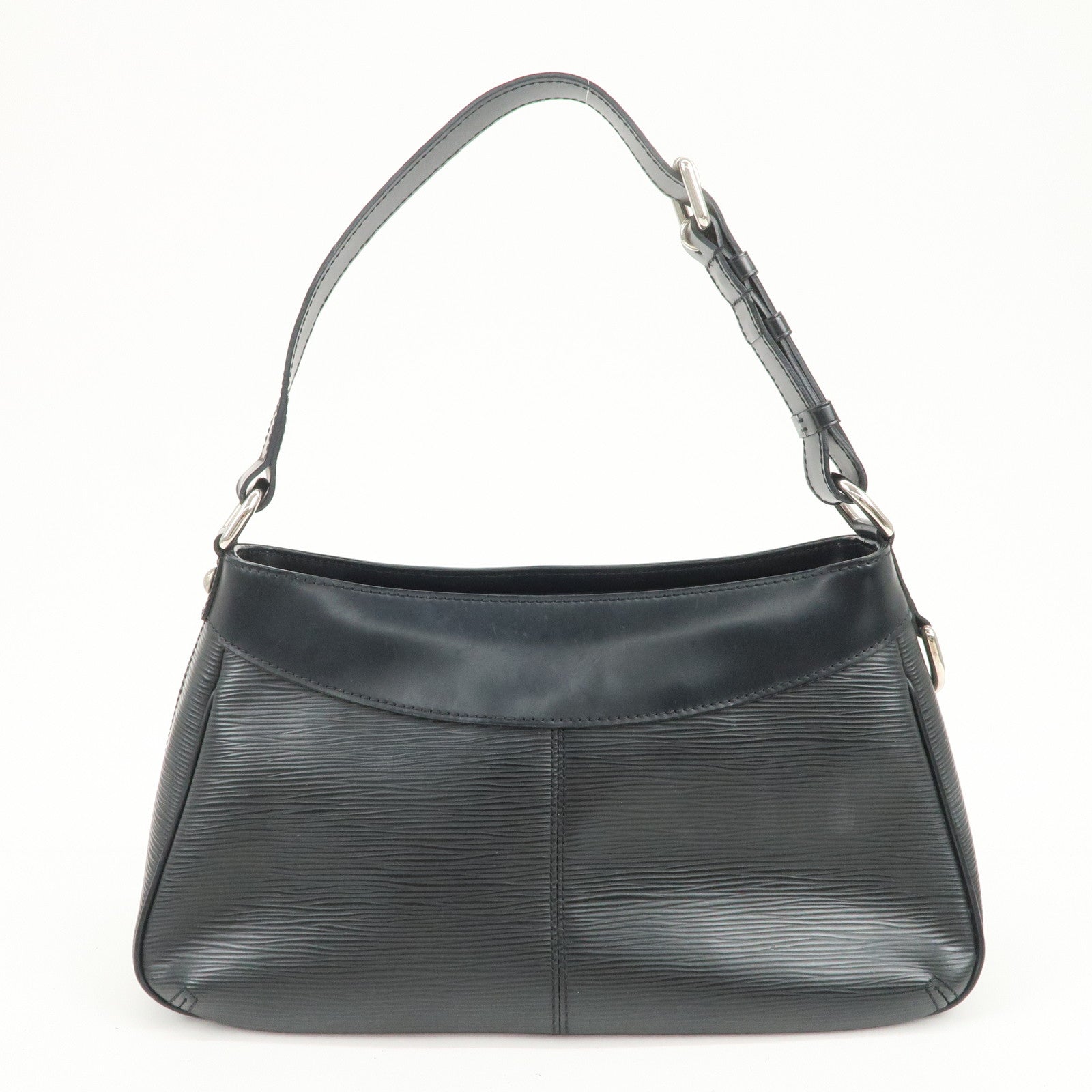 Louis Vuitton Epi Leather Turen PM Shoulder Bag Noir M59282