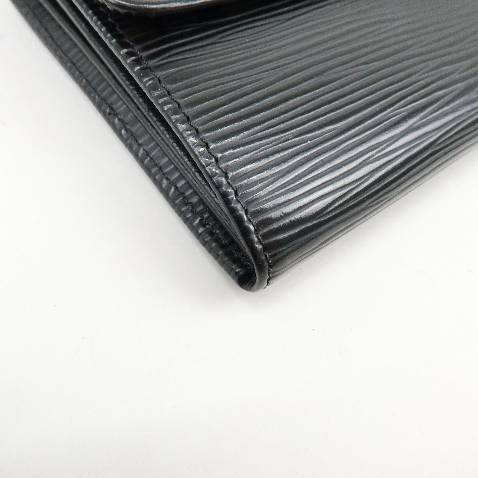 Louis Vuitton Epi Portefeuille Sarah Wallet Noir Black M63742