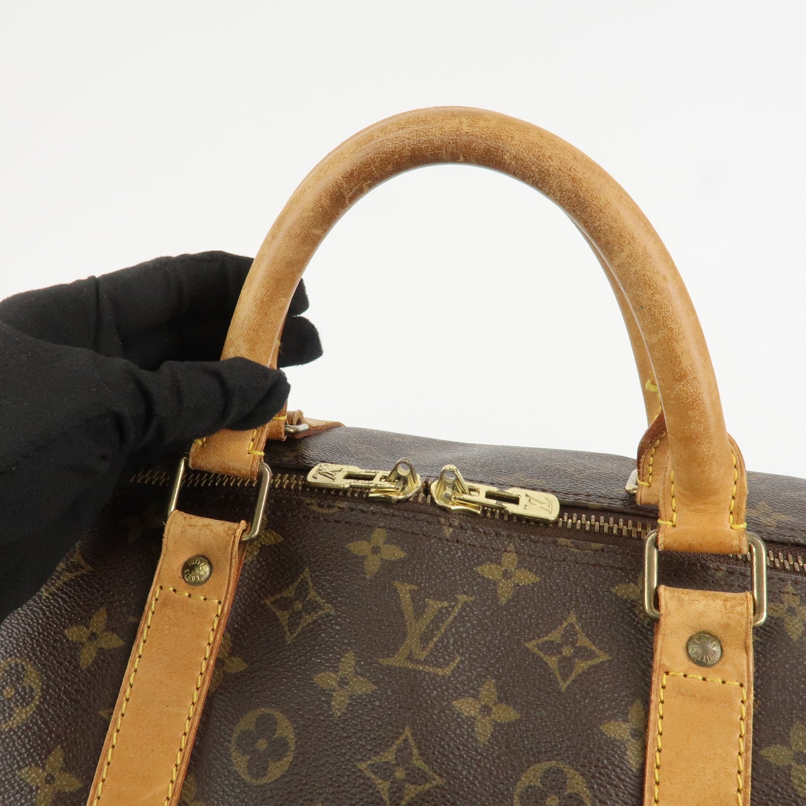 Louis Vuitton Monogram Keep All 60 Boston Bag Travel Bag M41422