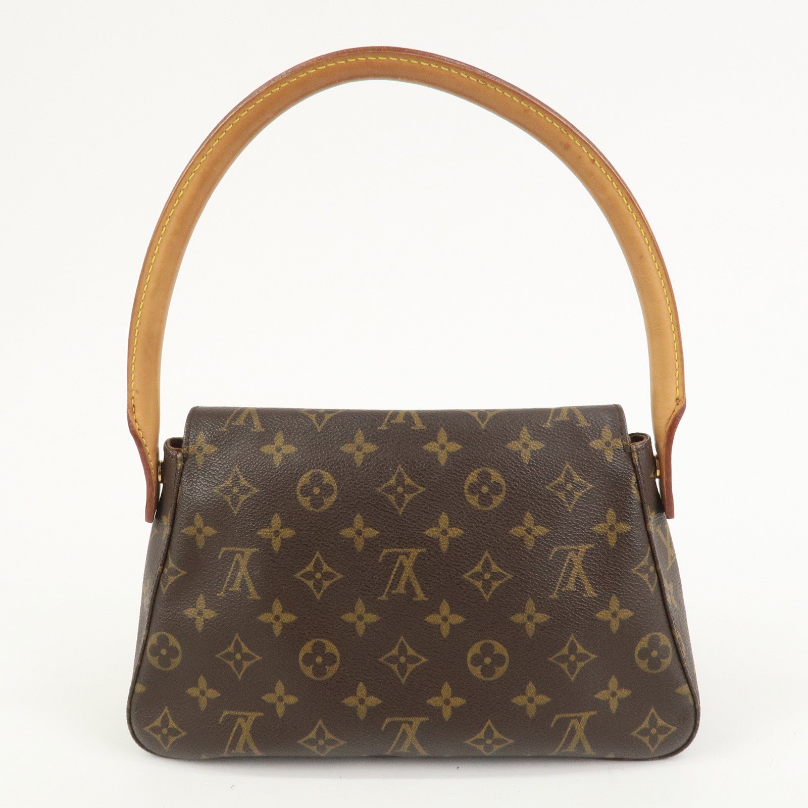 Louis Vuitton Monogram Mini Looping Shoulder Bag Brown M51147