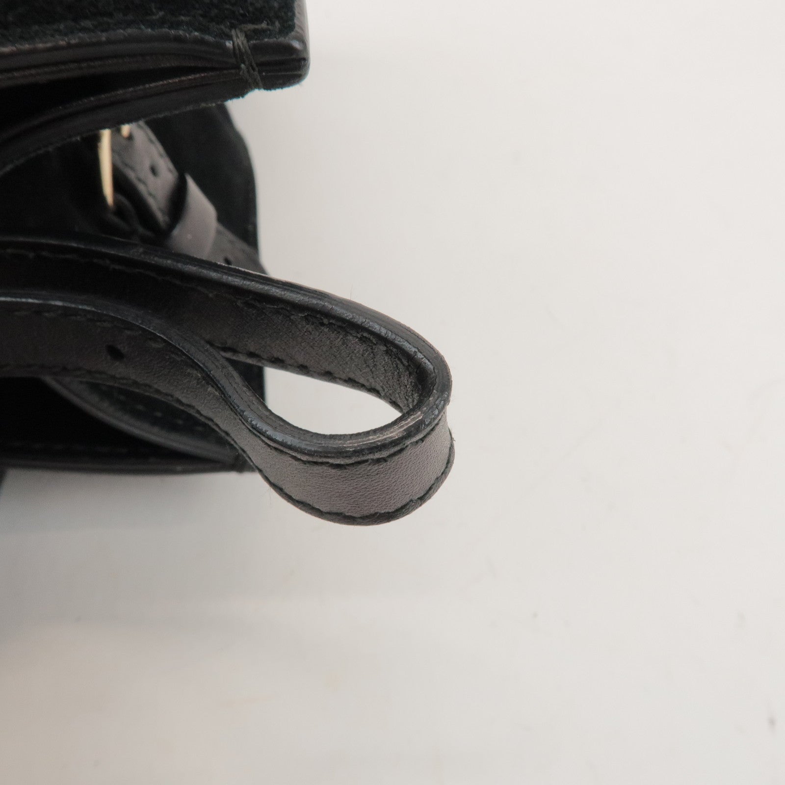 BALENCIAGA Padlock All Afternoon Suede Leather 2Way Bag 319499