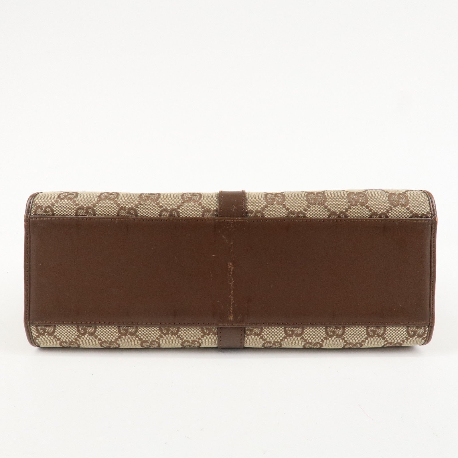 GUCCI Jackie Leather Shoulder Bag Hand Bag Black 002.1067 Used