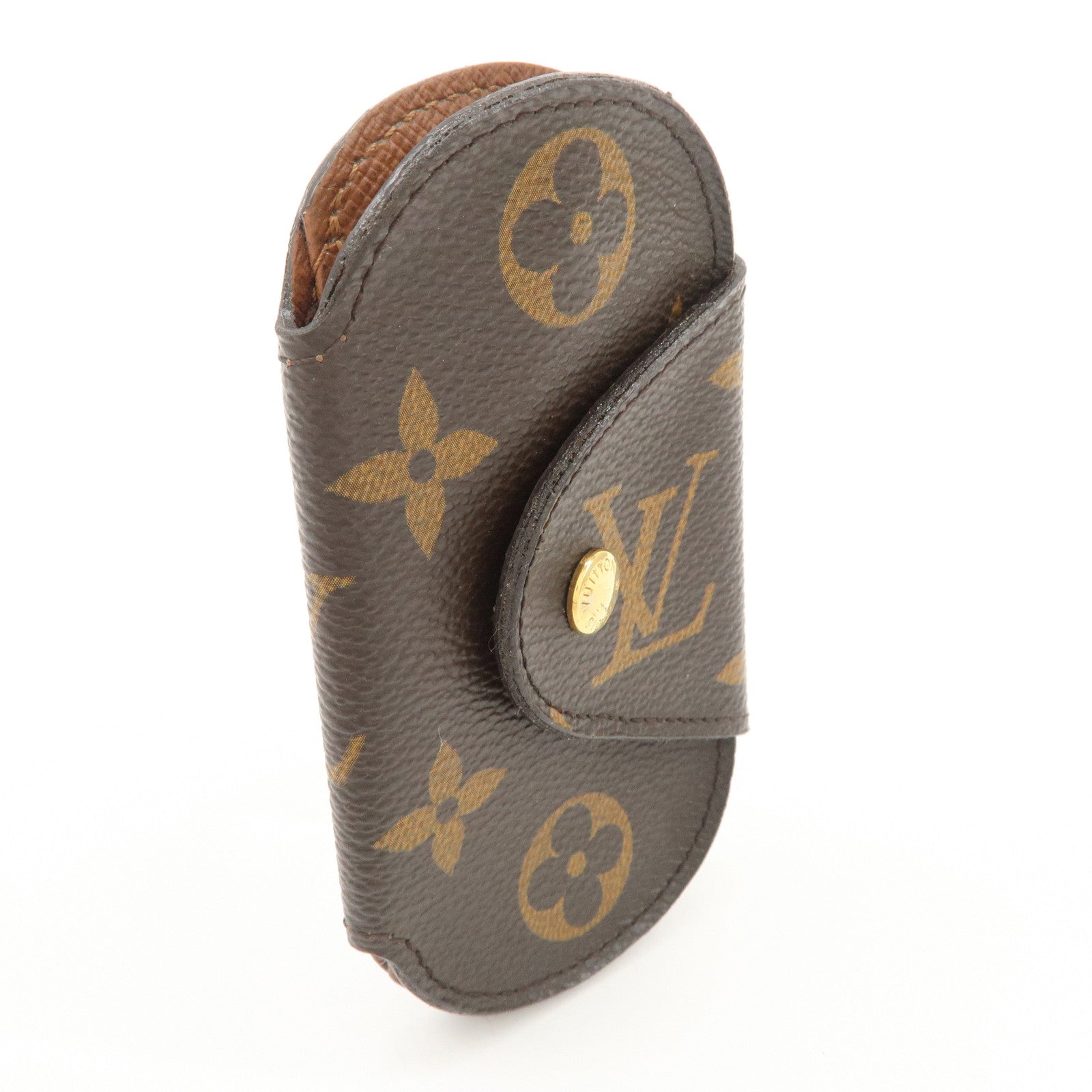 Louis Vuitton Monogram Multicles Rond PM Key Case Brown M60115