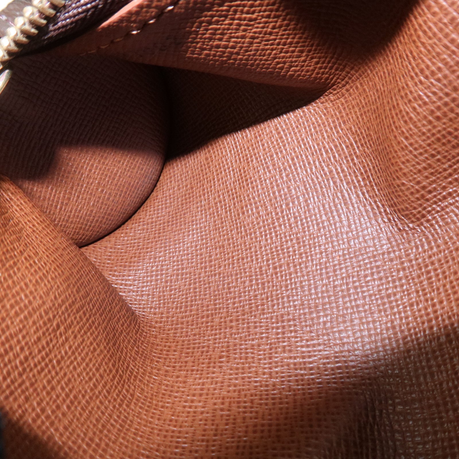 Louis Vuitton Monogram Canvas Mini Pouch for Papillon Bag Brown