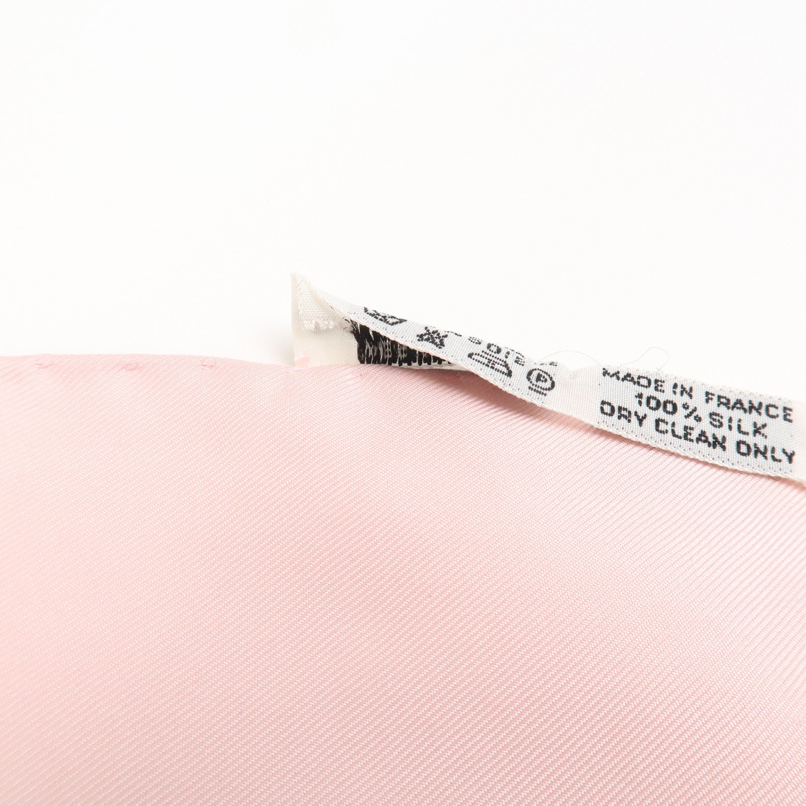 HERMES Carre 90 Silk 100% Scarf GIVERNY Pink Multicolor