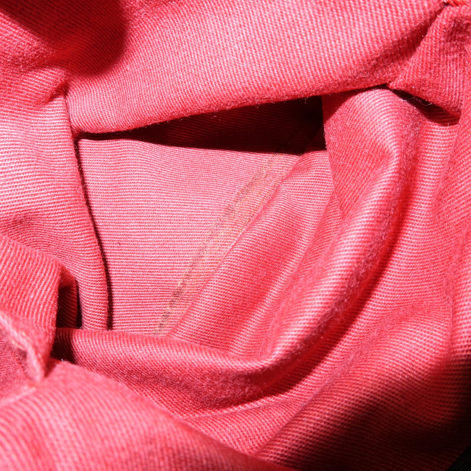 Ferragamo Ganchini Nylon Leather Shoulder Bag Hand Bag Black