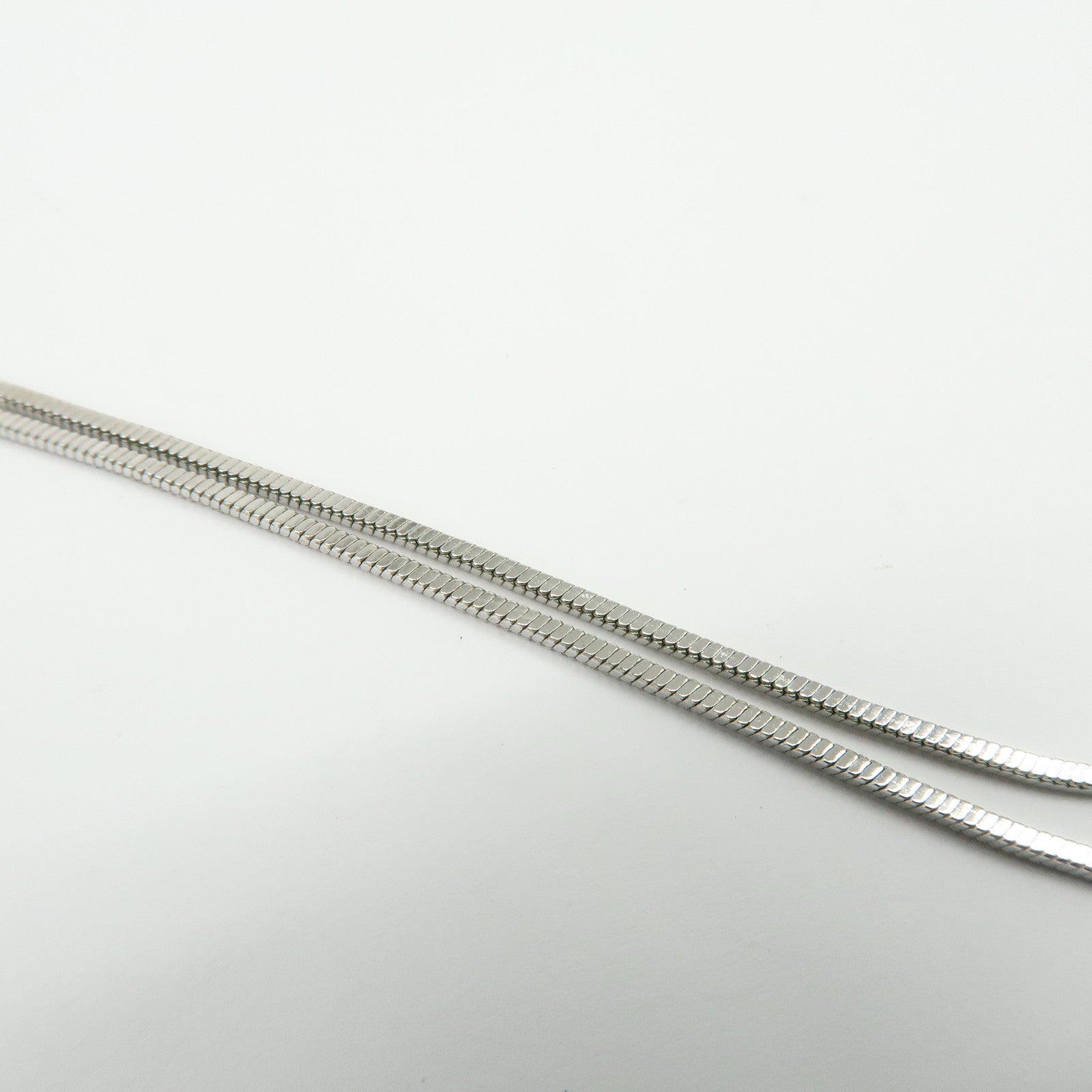 Christian Dior Logo Trotter Metal Necklace Pink Silver