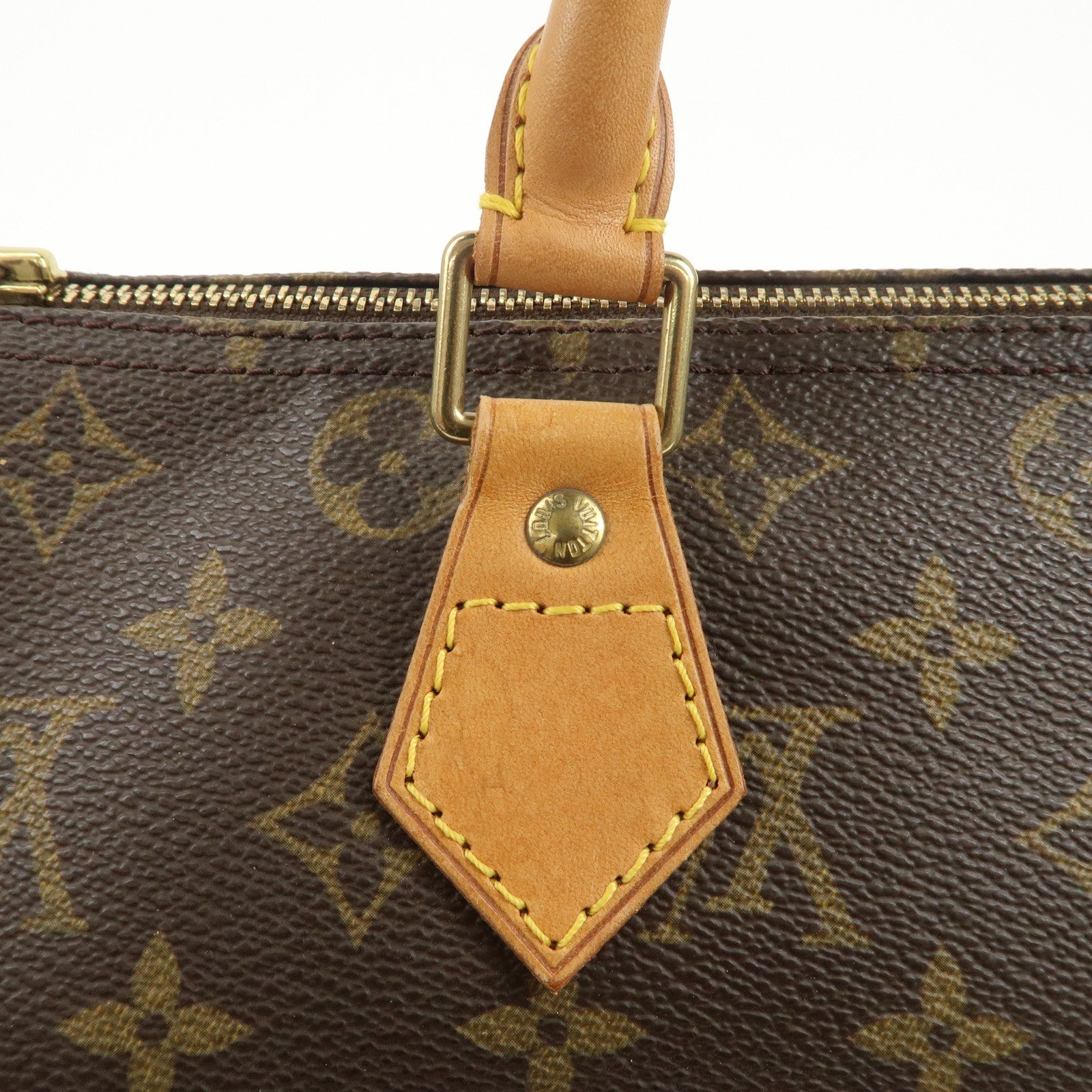 Louis Vuitton Monogram Speedy 30 Boston Bag Hand Bag Brown M41526