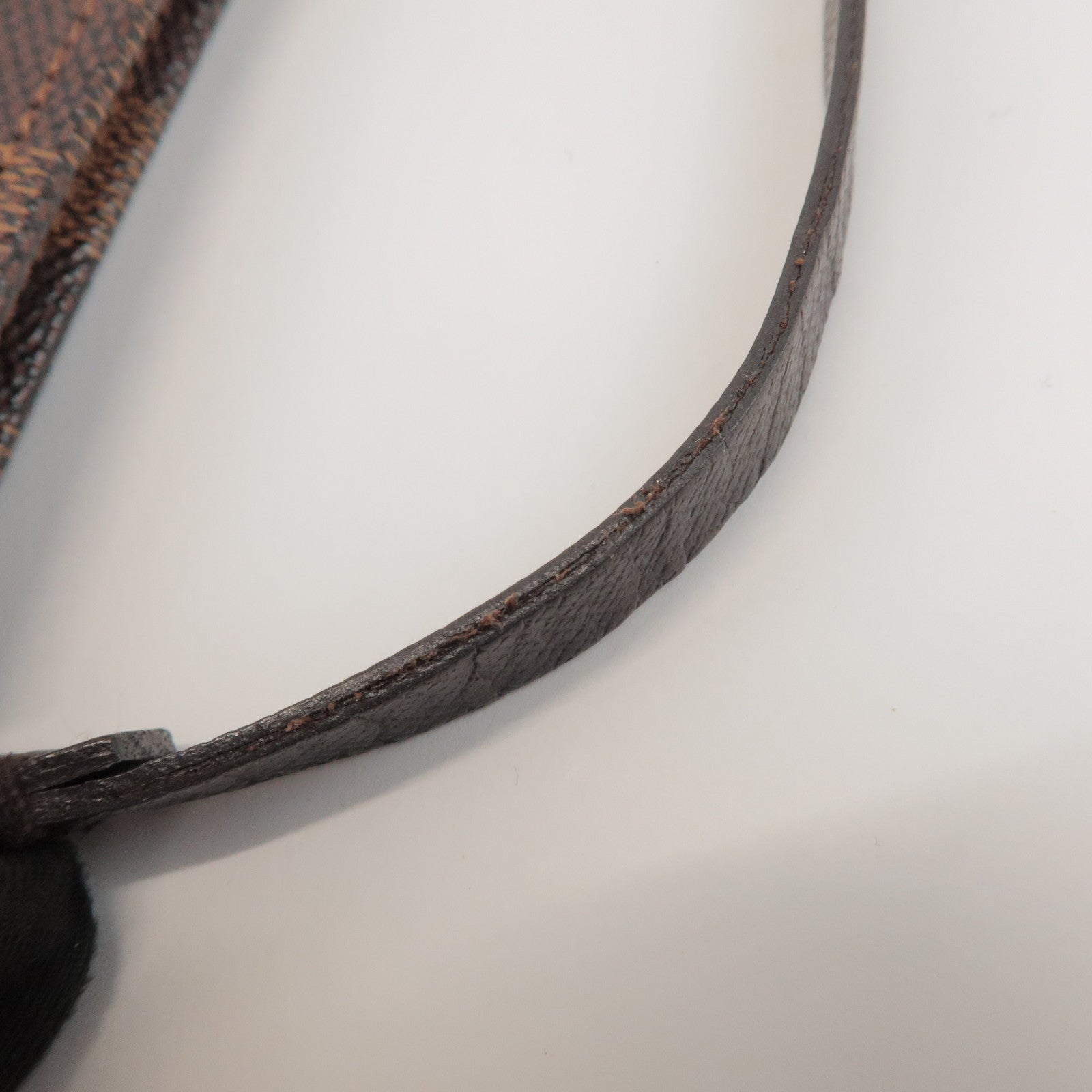 Louis Vuitton Damier Trousse Makeup Accessory Pouch Brown N51982