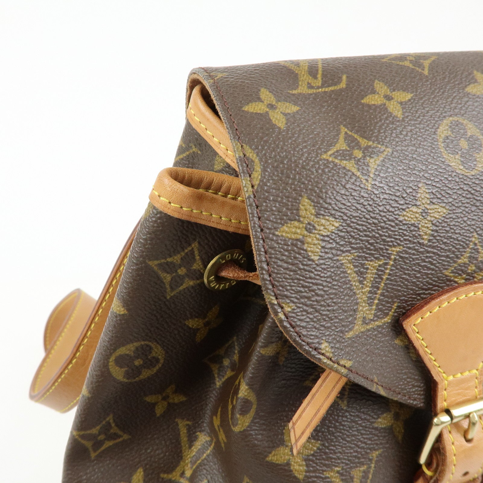 Louis Vuitton Monogram Montsouris MM Backpack Brown M51136