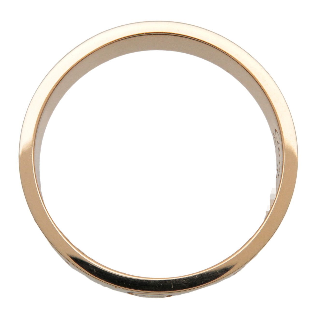 Cartier Mini Love Ring K18 750YG Yellow Gold #49 US5 EU49 HK10.5
