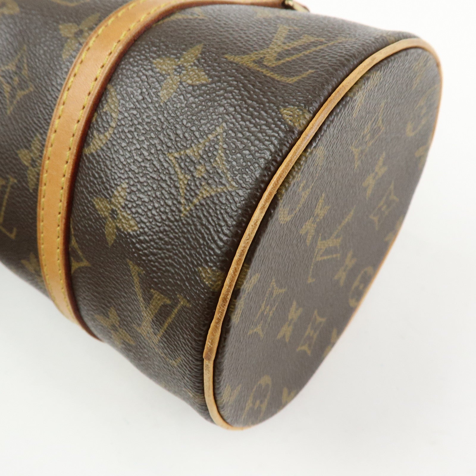 Louis Vuitton Monogram Papillon 26 Hand Bag Brown M51386