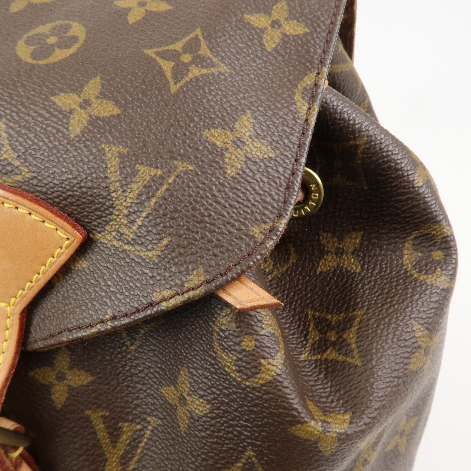 Louis Vuitton Monogram Montsouris MM Backpack Brown M51136