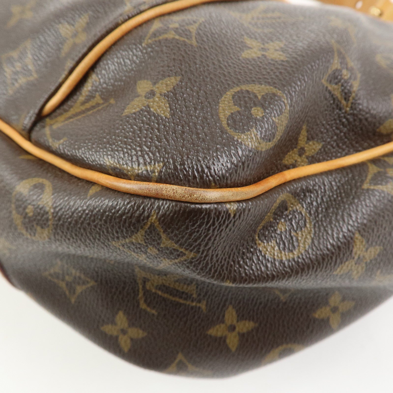 Louis Vuitton Monogram Galliera PM Shoulder Bag Brown M56382