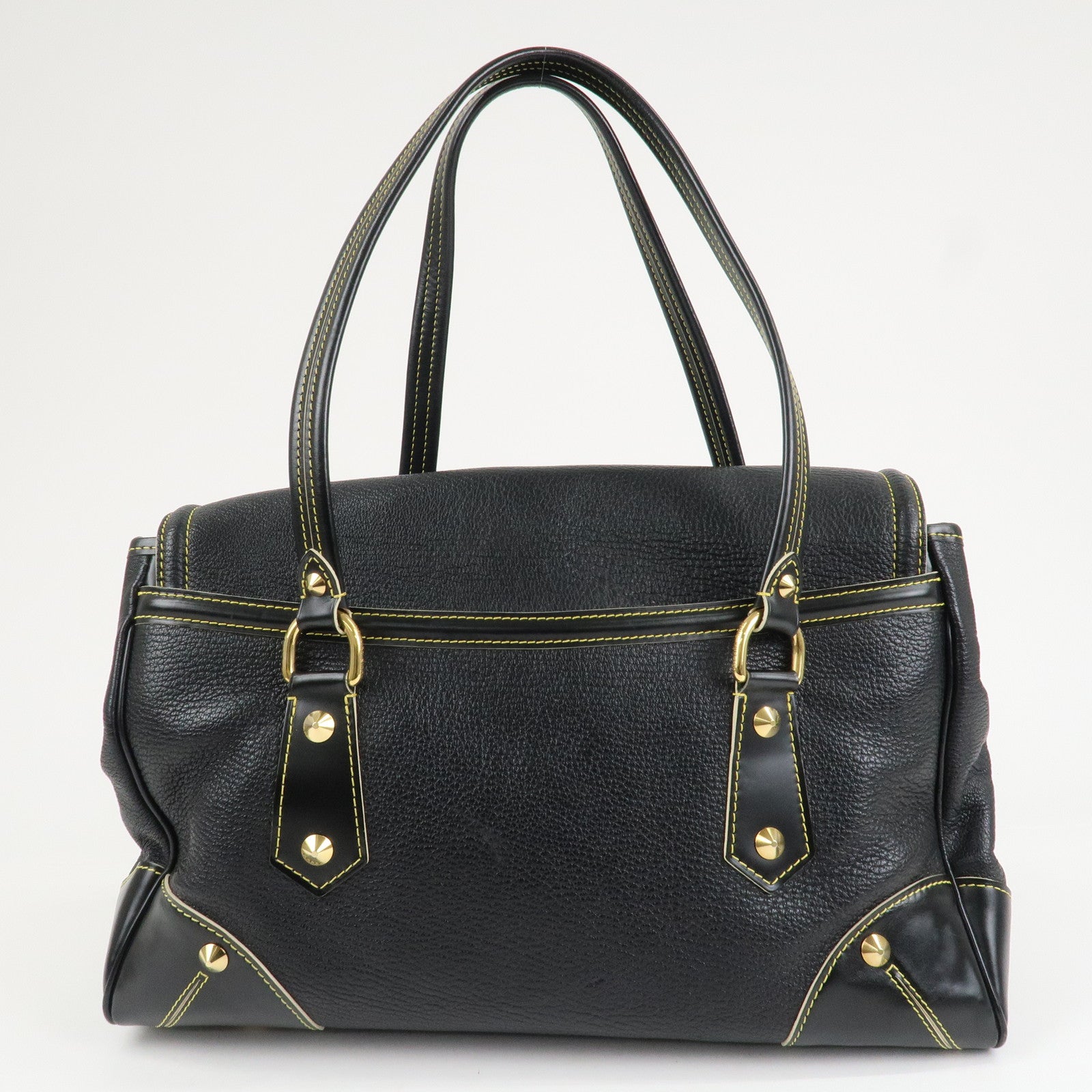 Louis Vuitton Suhali Rhapsody Leather Shoulder Bag Black M95847 Used