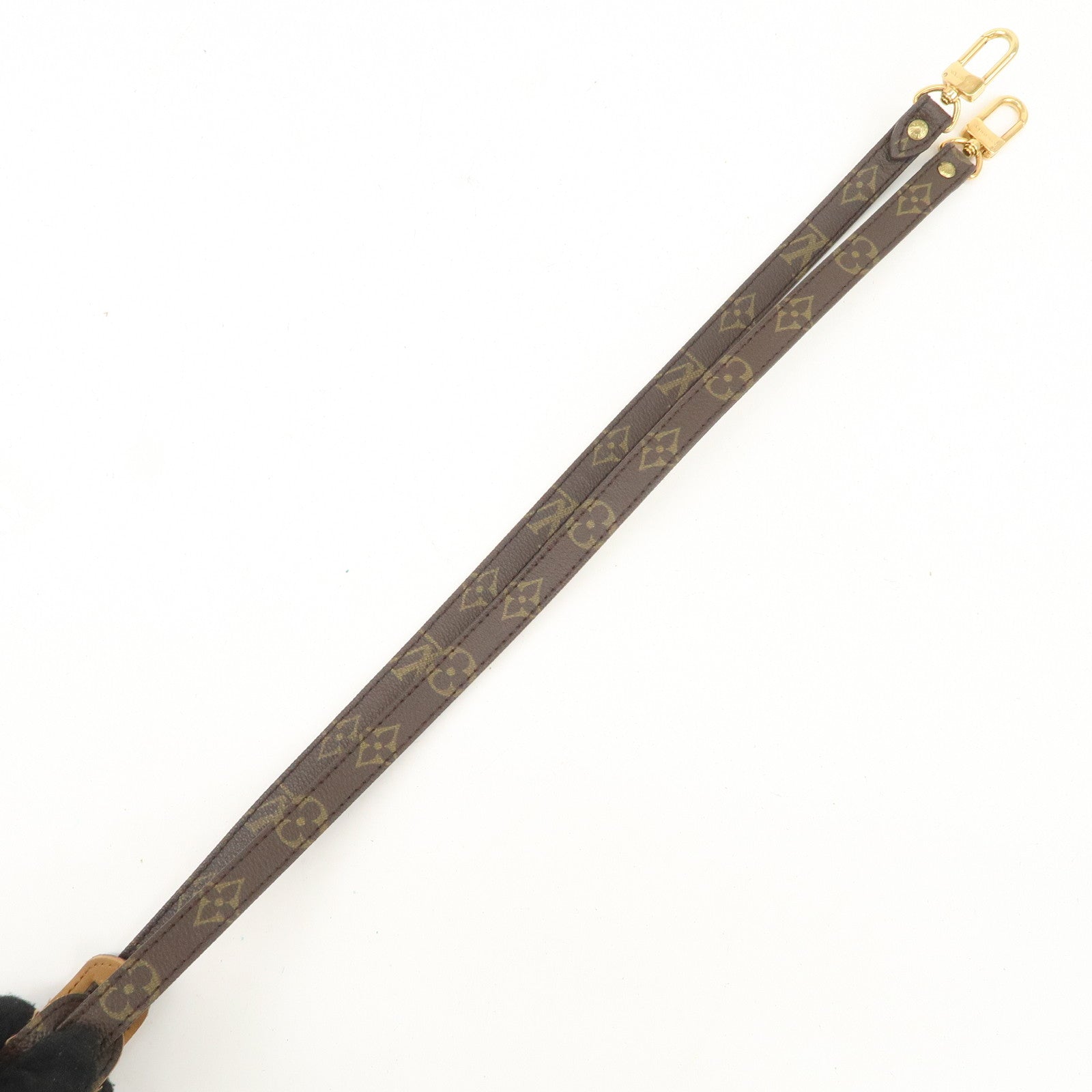 Louis Vuitton Monogram Canvas Shoulder Strap 120cm 1.6cm Brown J75010 Used