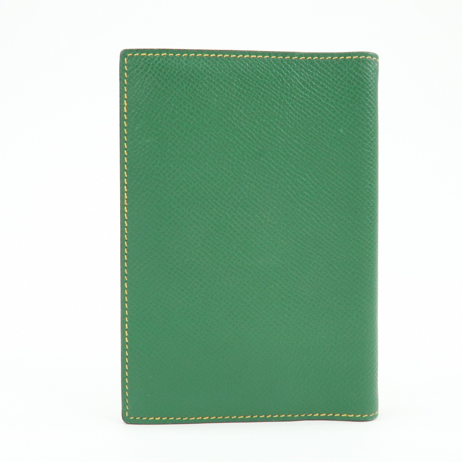 HERMES Veau Epsom Agenda GM Planner Cover □A Stamped Green