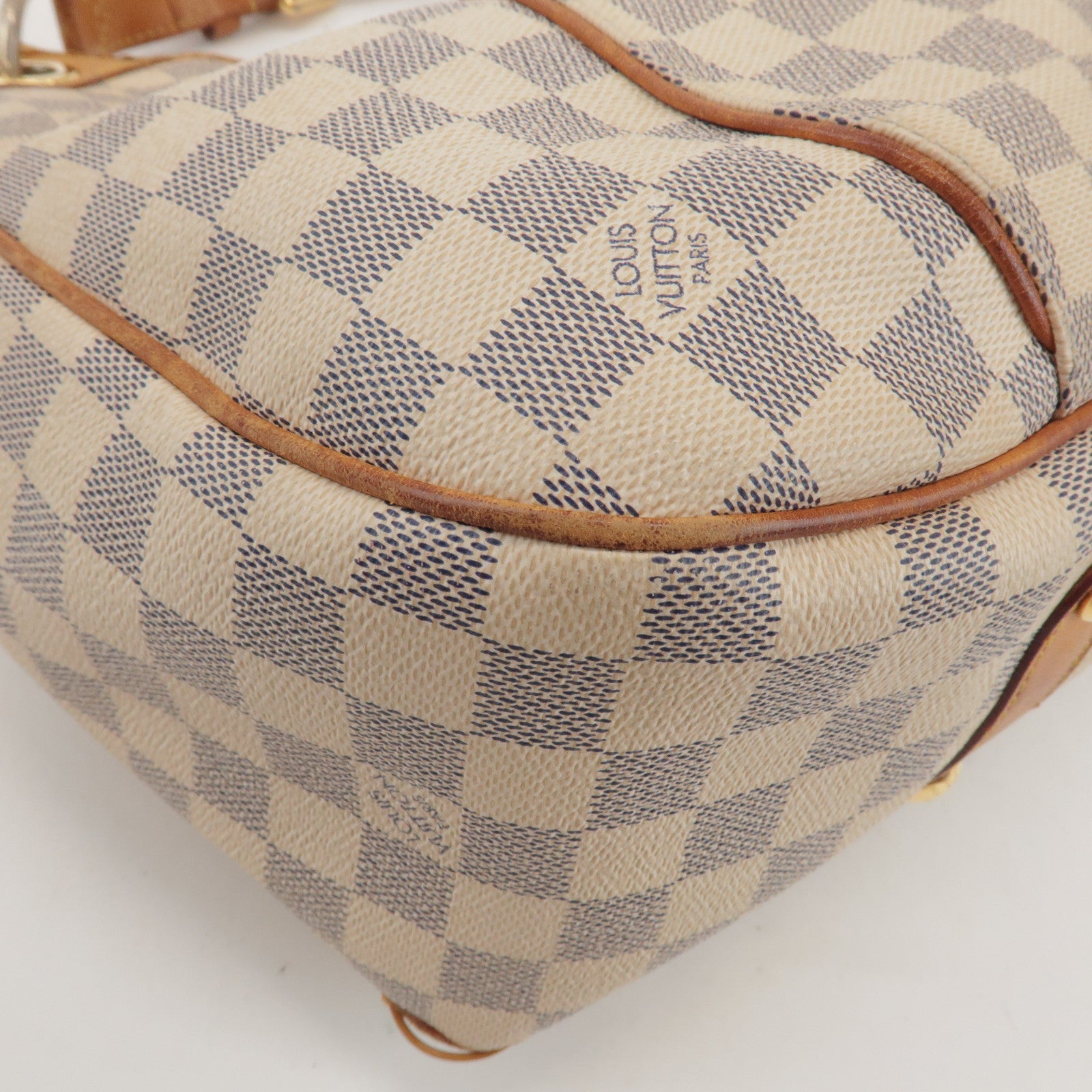 Louis Vuitton Damier Azur Canvas Galliera PM Shoulder Bag N55215