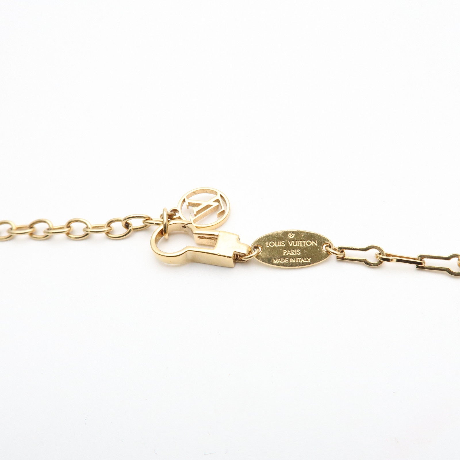 Louis Vuitton Monogram Mini Collier Chaine EggTrunk Necklace M68933