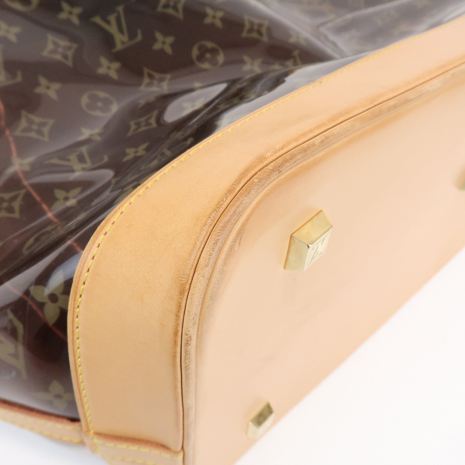 Louis Vuitton Monogram Vinyl Cabas Ambre GM Tote Bag M92500
