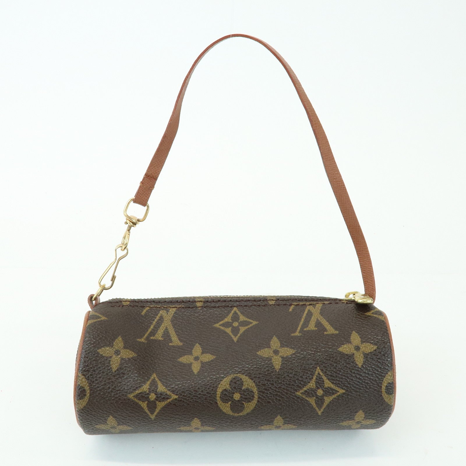Louis Vuitton Monogram Mini Pouch for Papillon Bag Brown