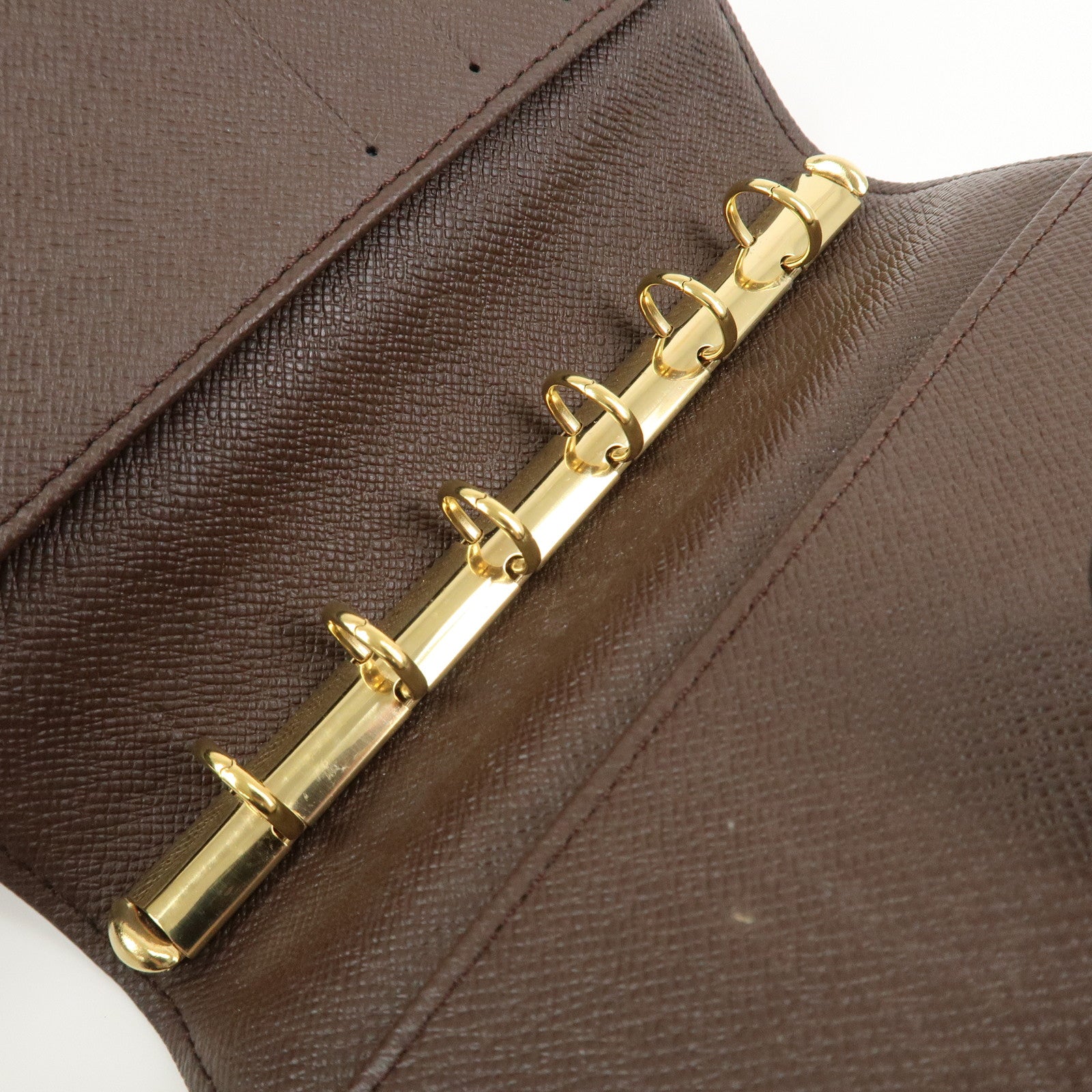 Louis Vuitton Damier Agenda PM Planner Cover Damier Ebene R20700