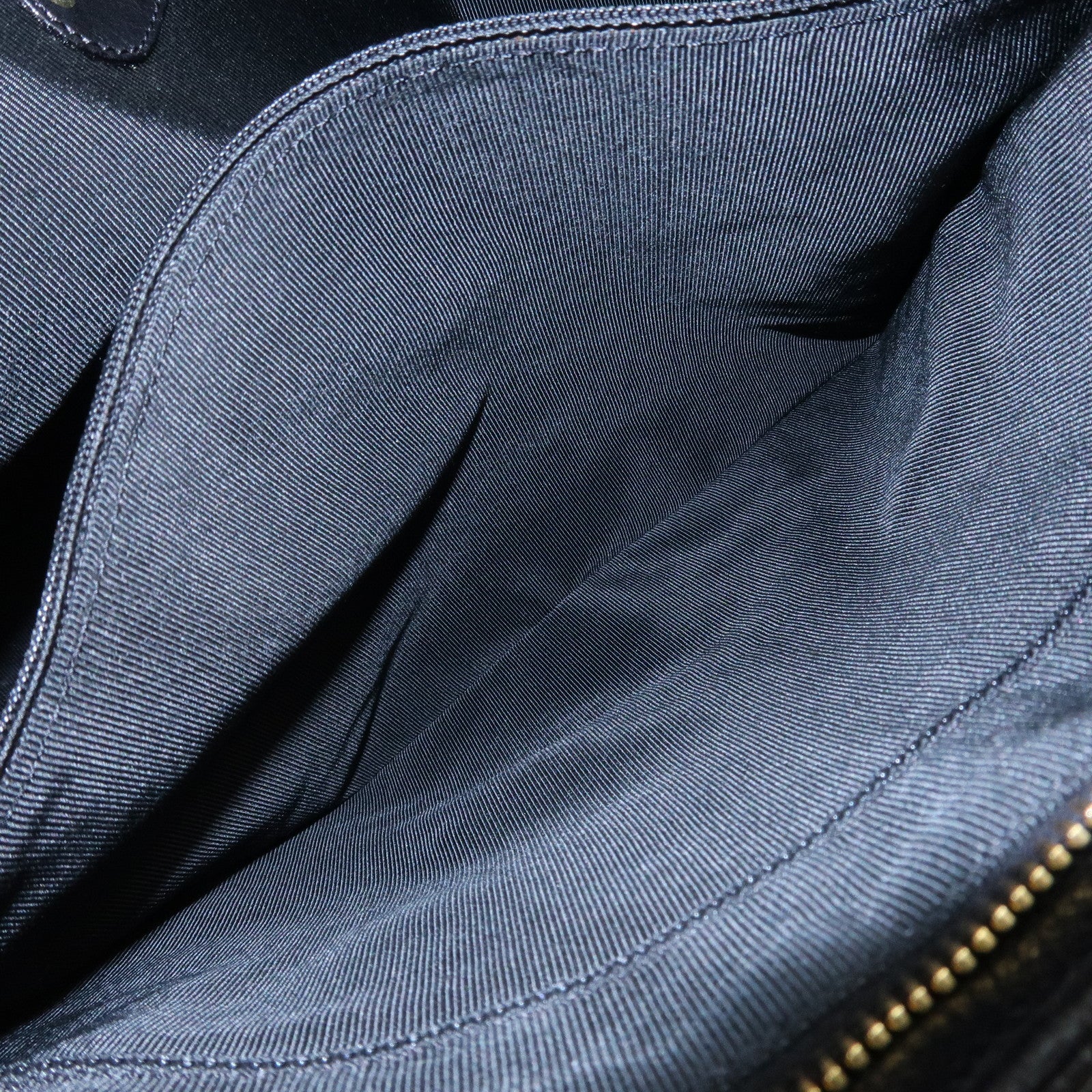 CHANEL COCO Mark Caviarskin Tote Bag Shoulder Bag Hand Bag Black