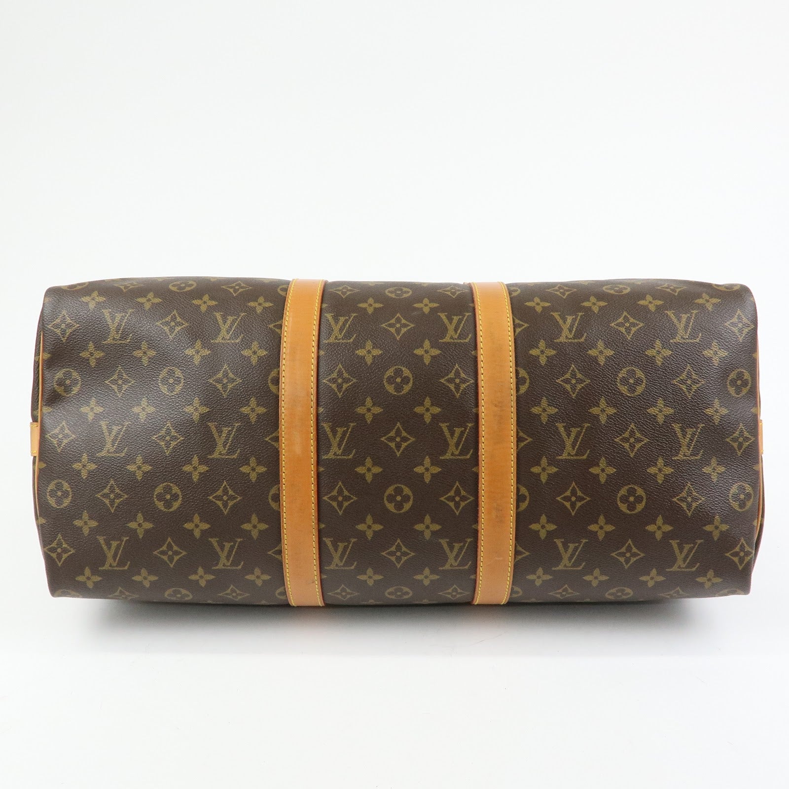 Louis Vuitton Monogram Keep All Bandouliere 50 Boston Bag M41416
