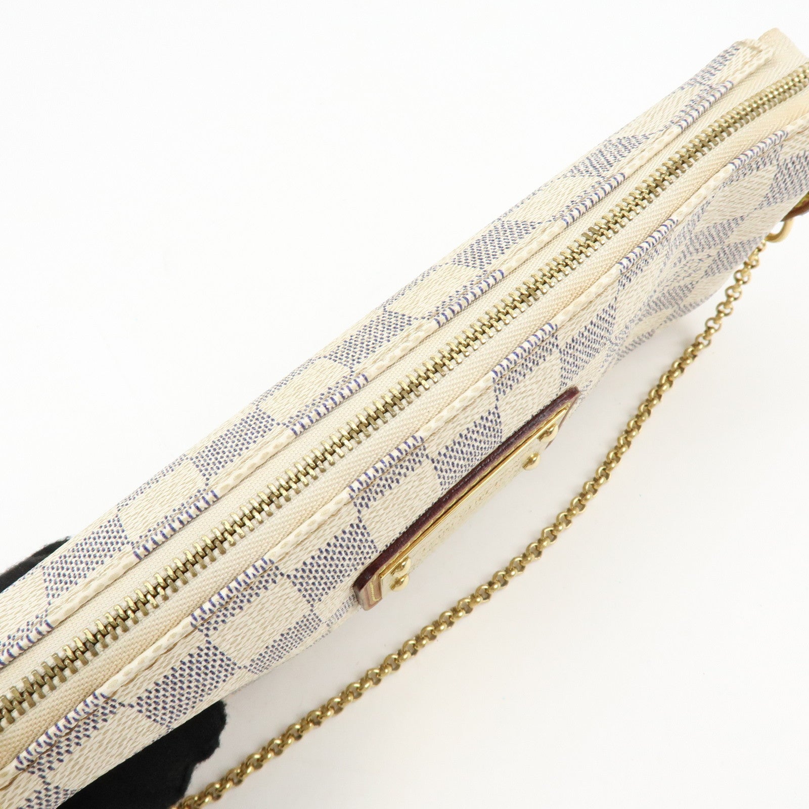 Louis Vuitton Damier Azur Eva 2Way Bag Hand Bag Shoulder Bag N55214