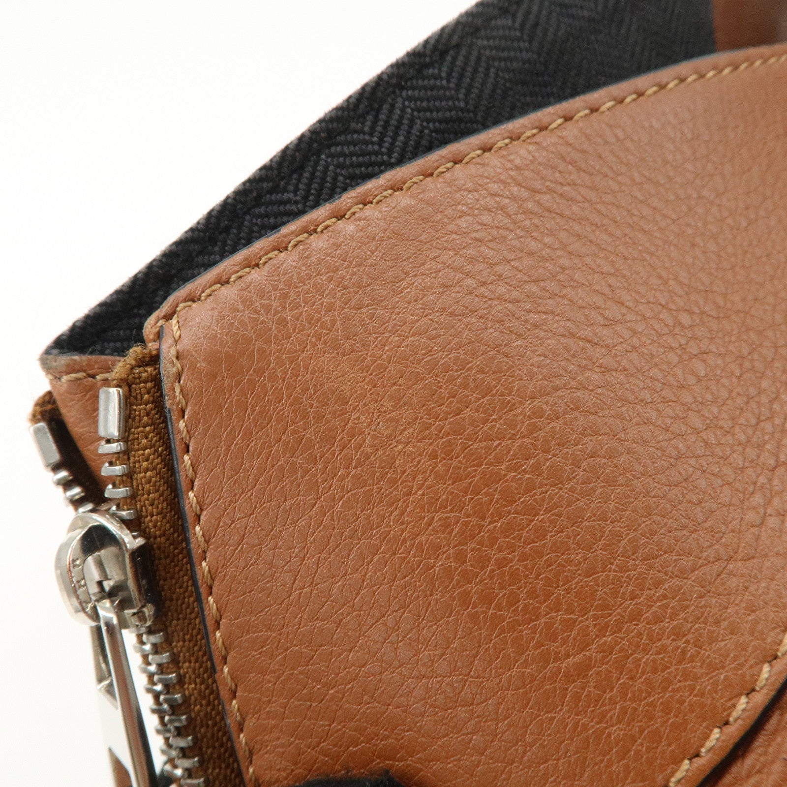 LOEWE Leather Hammock Small 2Way Bag Shoulder Bag Tan Used