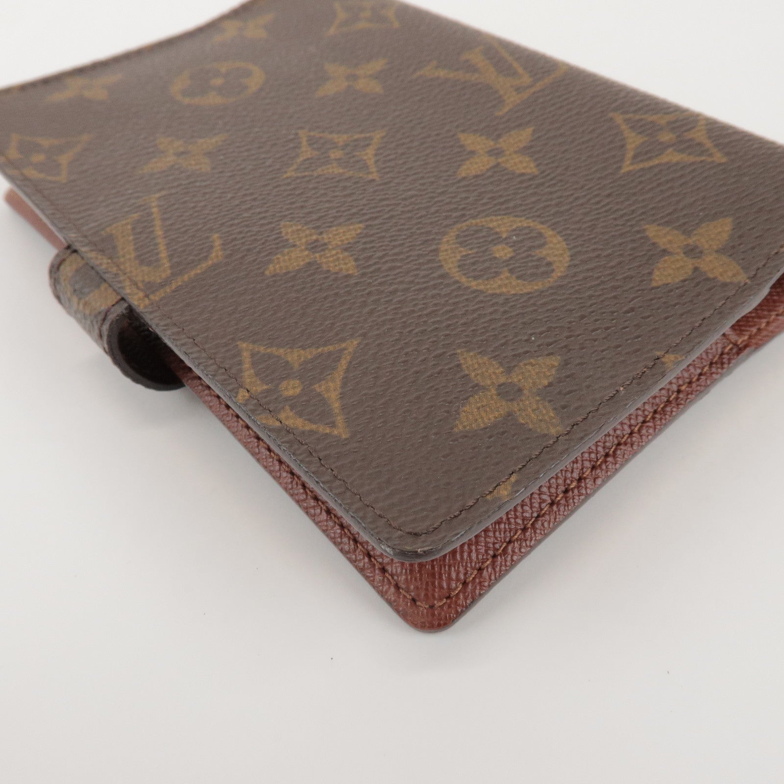 Louis Vuitton Monogram Agenda PM Planner Cover Brown R20005
