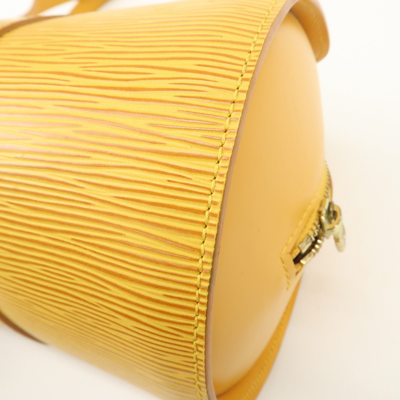Louis Vuitton Soufflot Epi Leather Shoulder Bag Yellow M52229