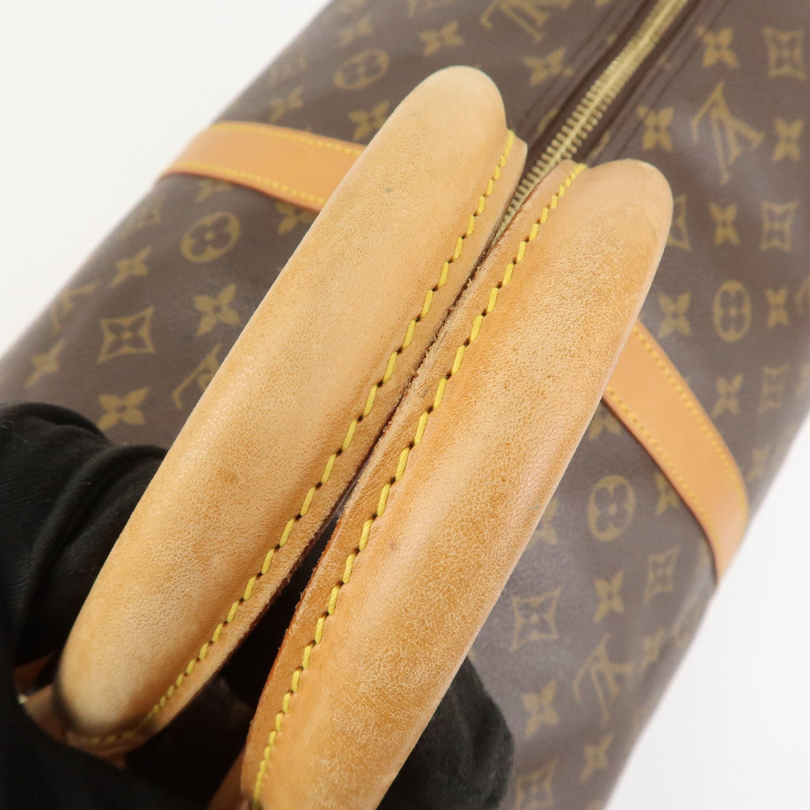 Louis Vuitton Monogram Keep All Bandouliere 60 Boston Bag M41412