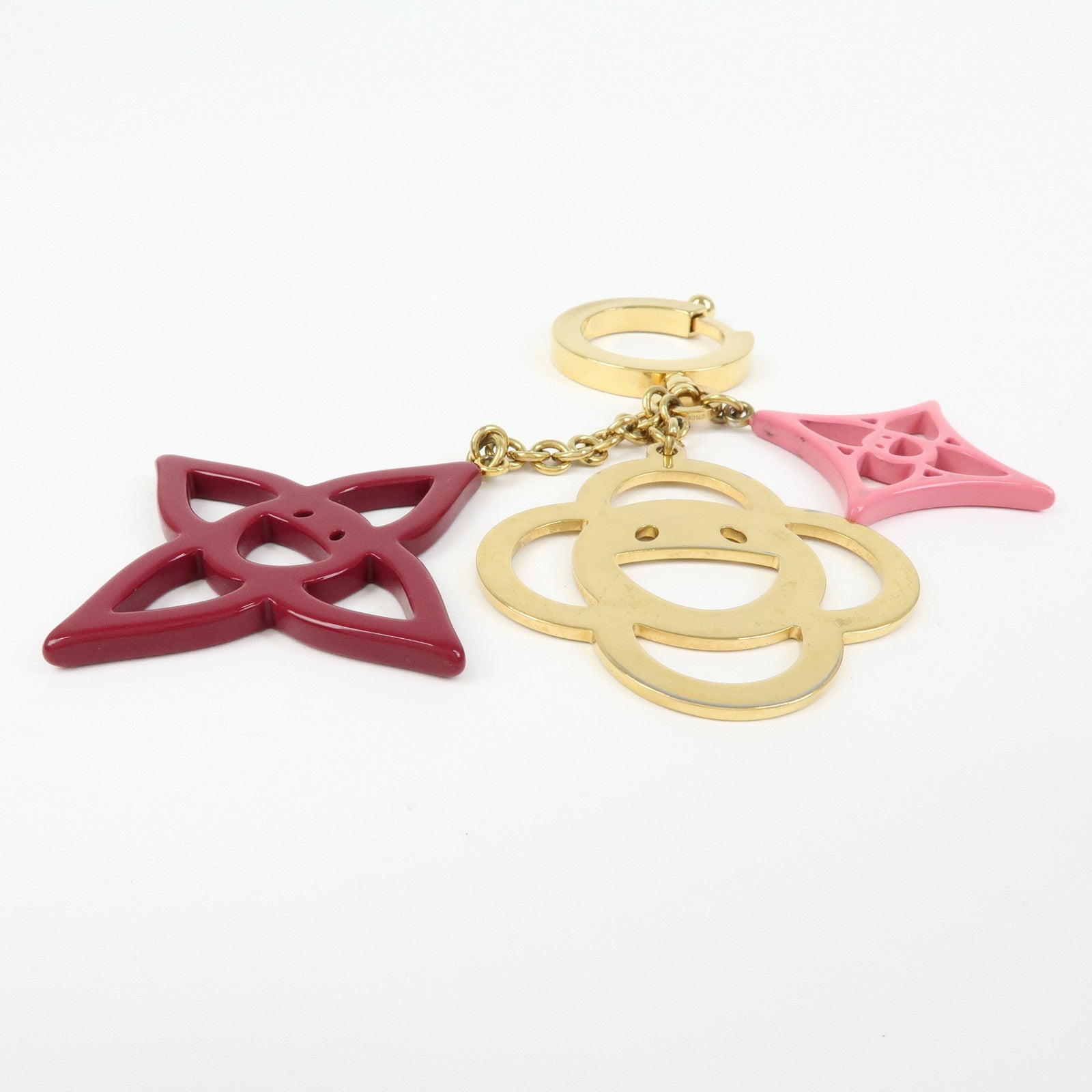 Louis Vuitton Bijou Sac Cosmic Blossom Metal Bag Key Charm M66155