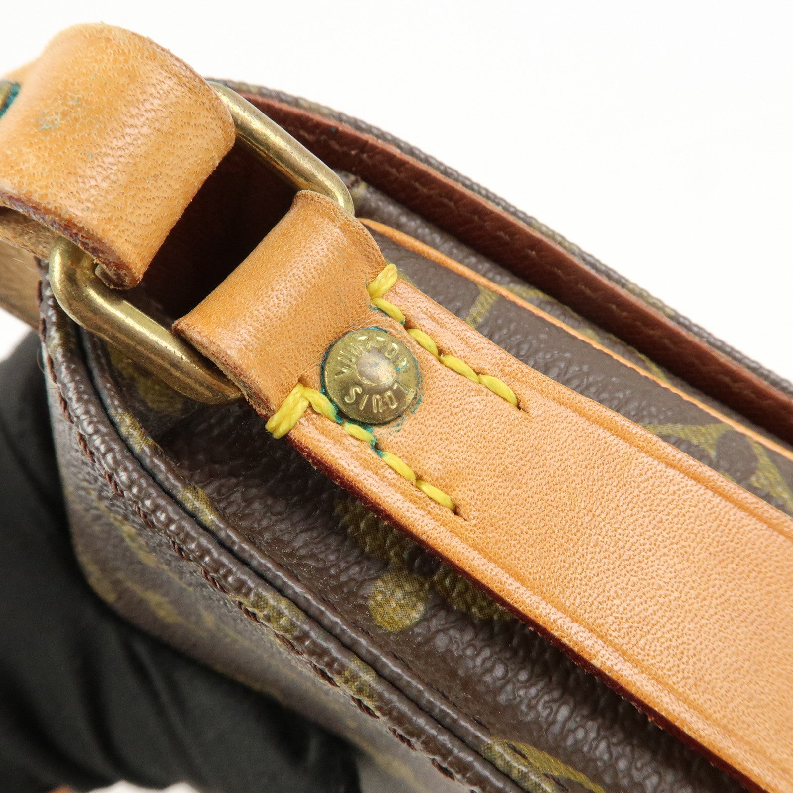 Louis Vuitton Monogram Mini Cartouchiere Shoulder Bag M51254