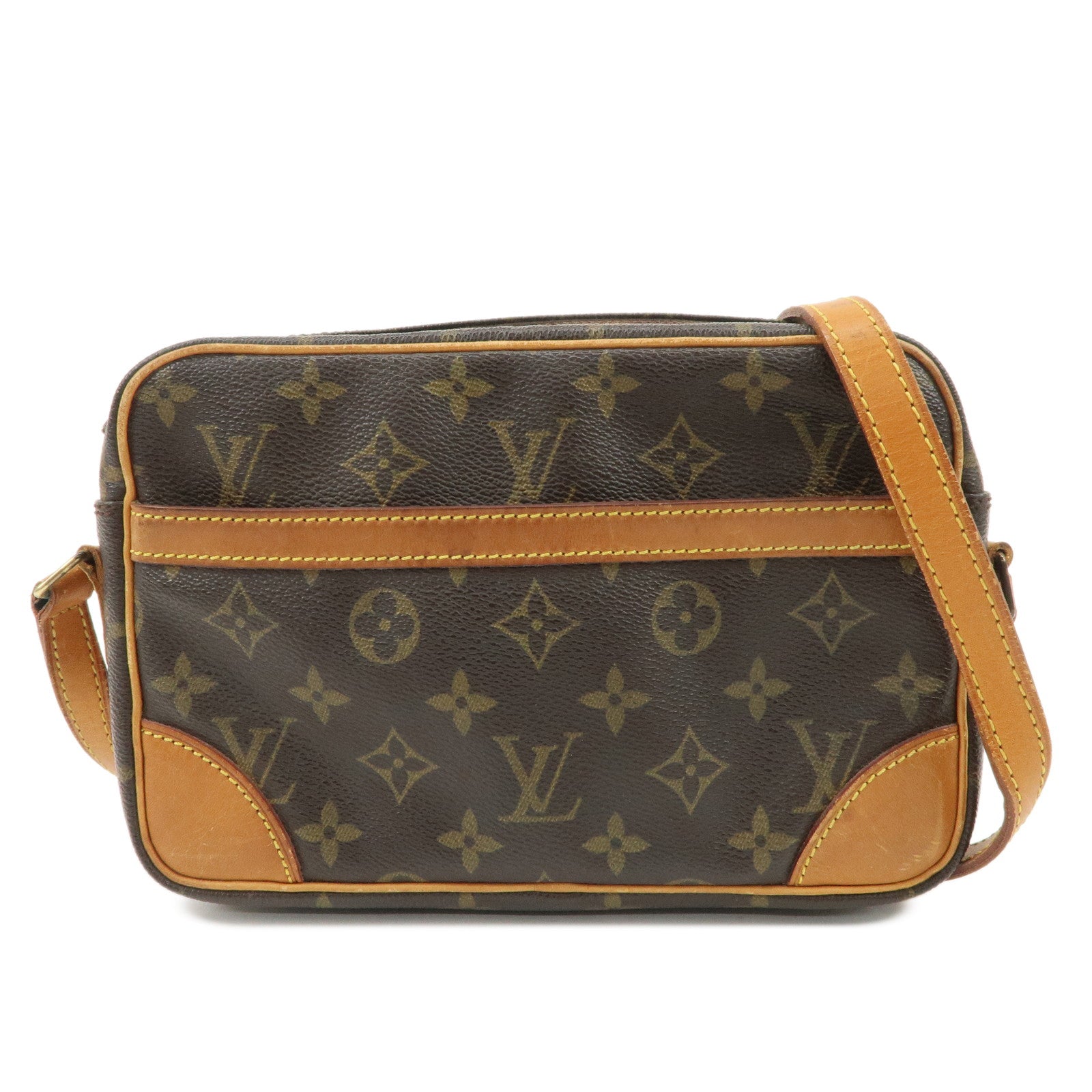 Louis Vuitton Monogram Trocadero 23 Shoulder Bag Brown M51276