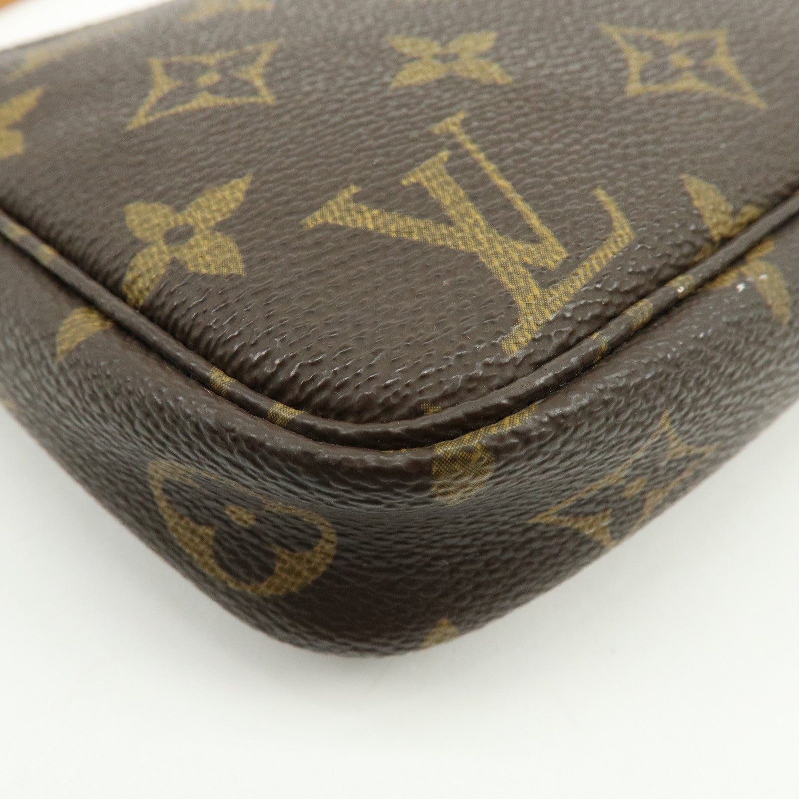 Louis Vuitton Monogram Pochette Accessoires Pouch Hand Bag M51980
