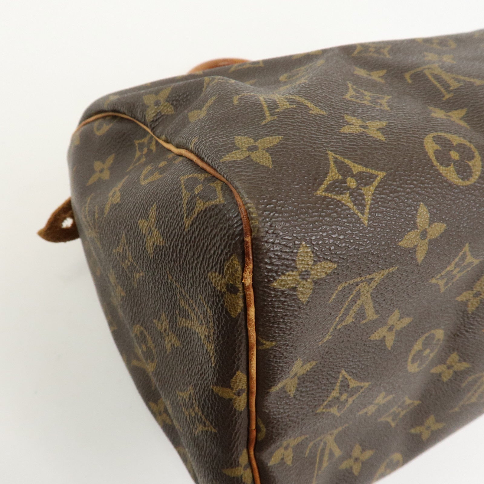 Louis Vuitton Monogram Speedy 30 Boston Bag Hand Bag Brown M41526