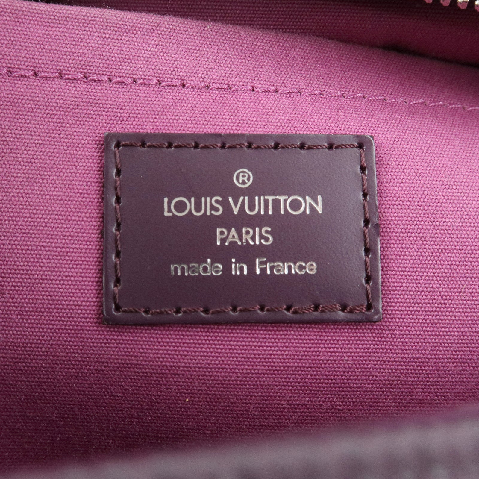 Louis Vuitton Epi Bowling Montaigne GM Hand Bag Cassis M5931K