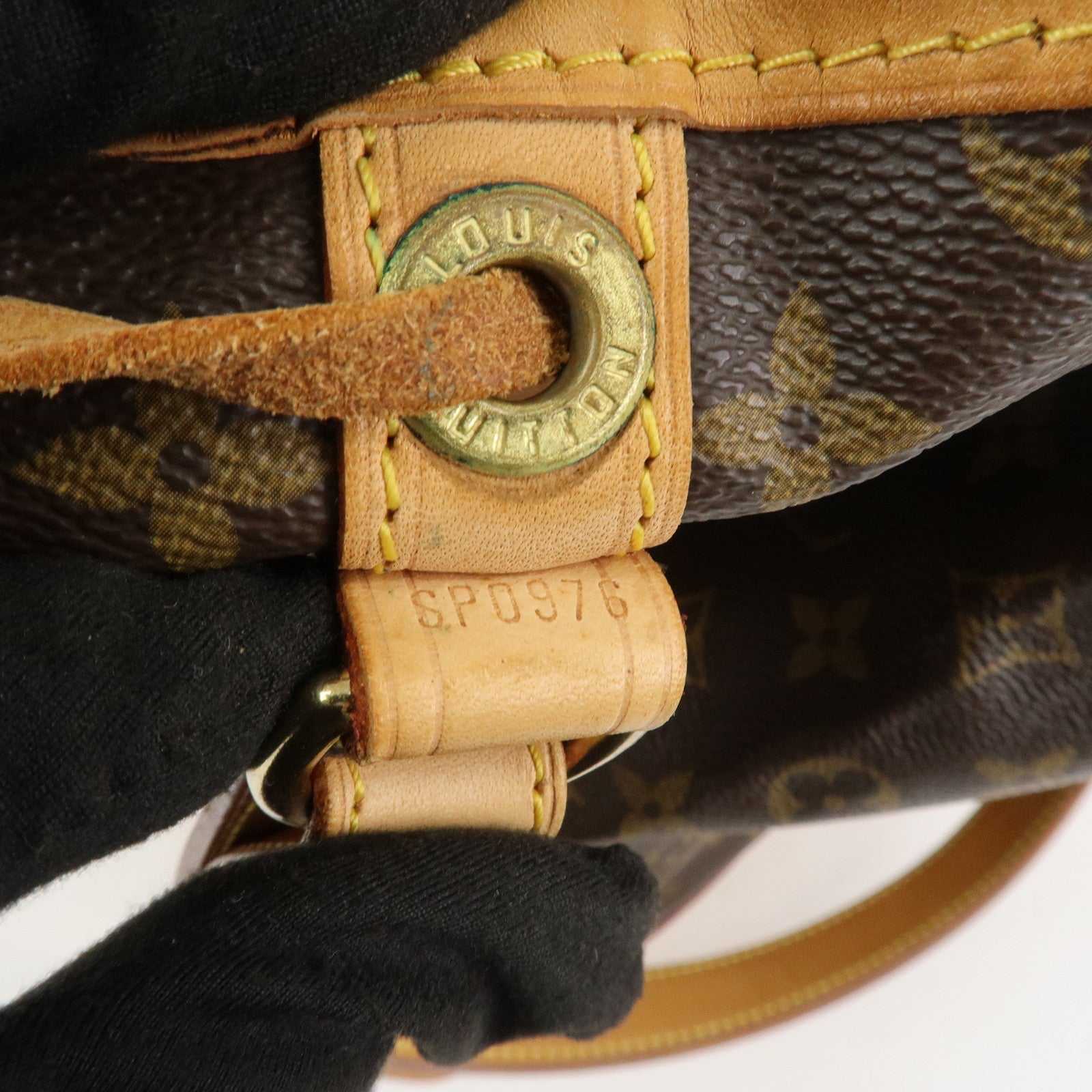 Louis Vuitton Monogram Noe Shoulder Bag Hand Bag Brown M42224