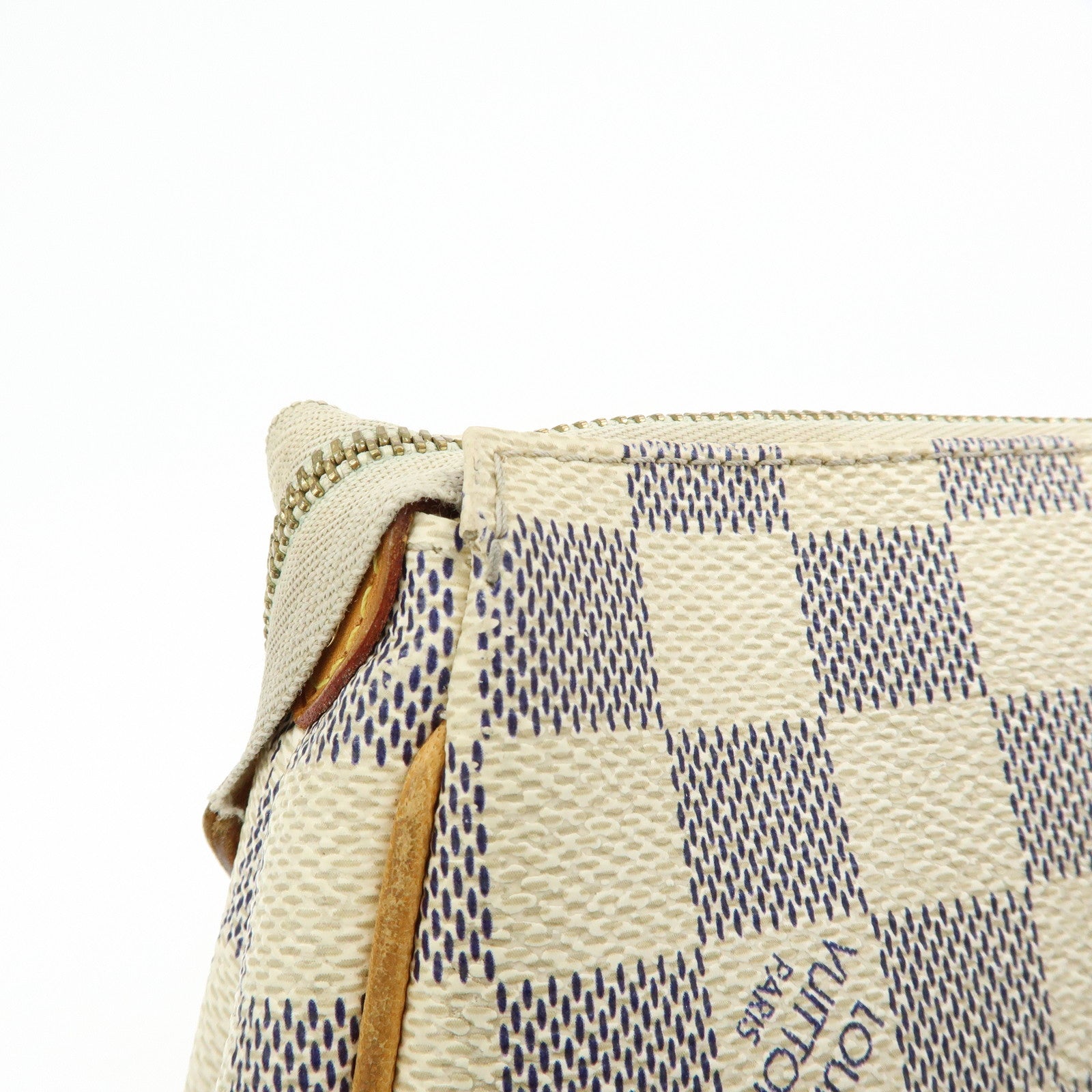 Louis Vuitton Damier Azur Eva 2Way Bag Hand Bag Shoulder Bag N55214
