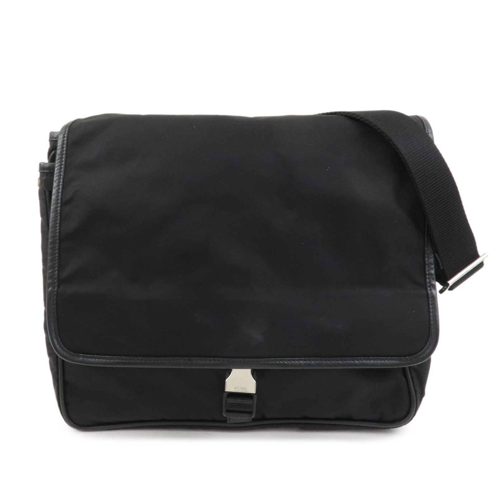 PRADA - Nylon   Saffiano Leather Black 2DV166